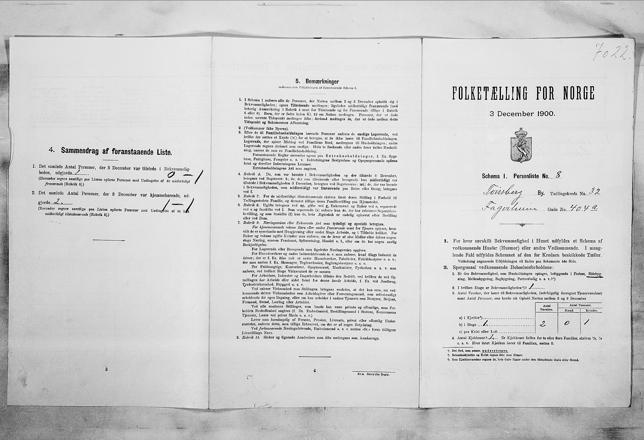 RA, 1900 census for Tønsberg, 1900, p. 5179