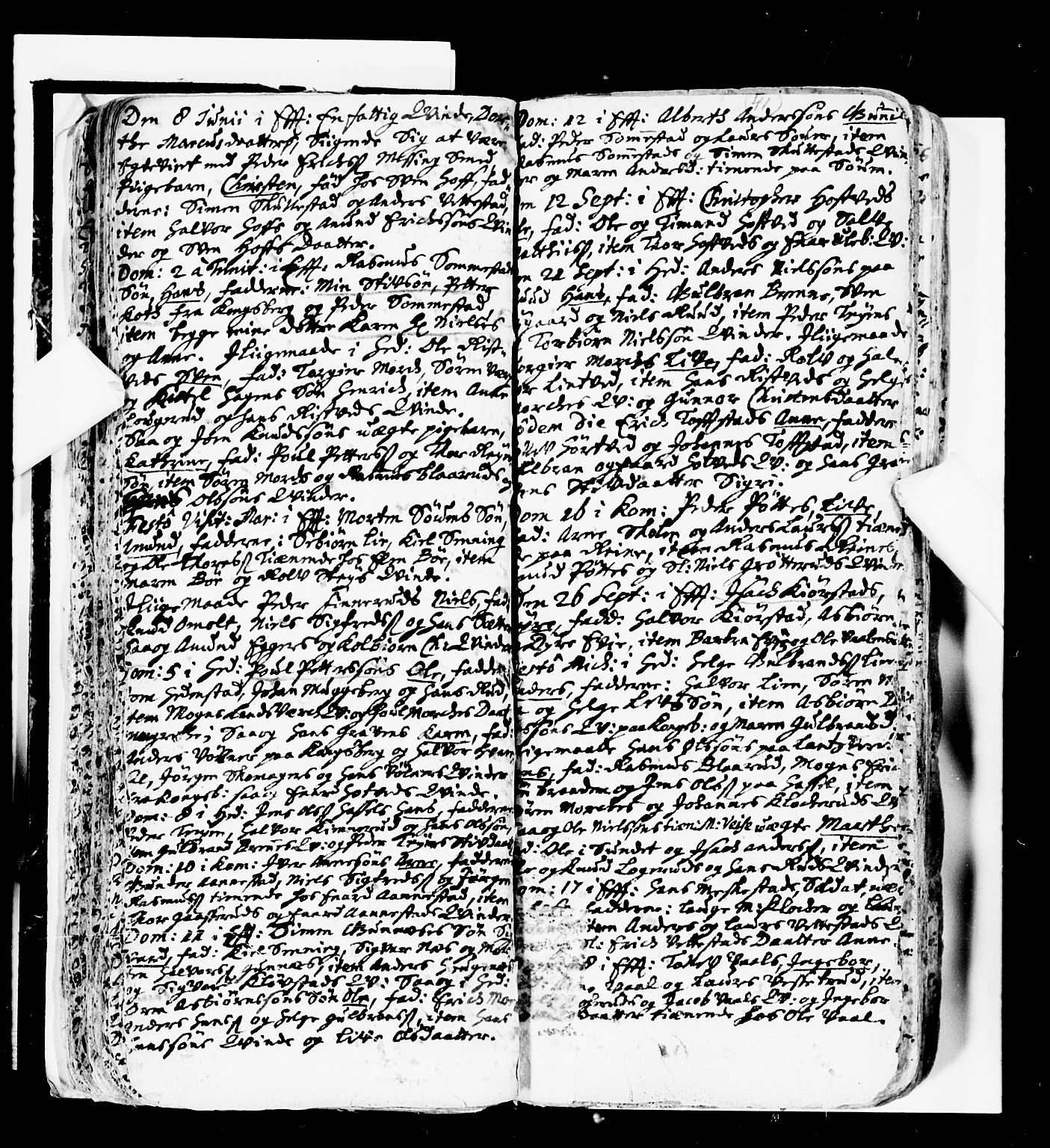 Sandsvær kirkebøker, AV/SAKO-A-244/F/Fa/L0001: Parish register (official) no. I 1, 1665-1725, p. 41