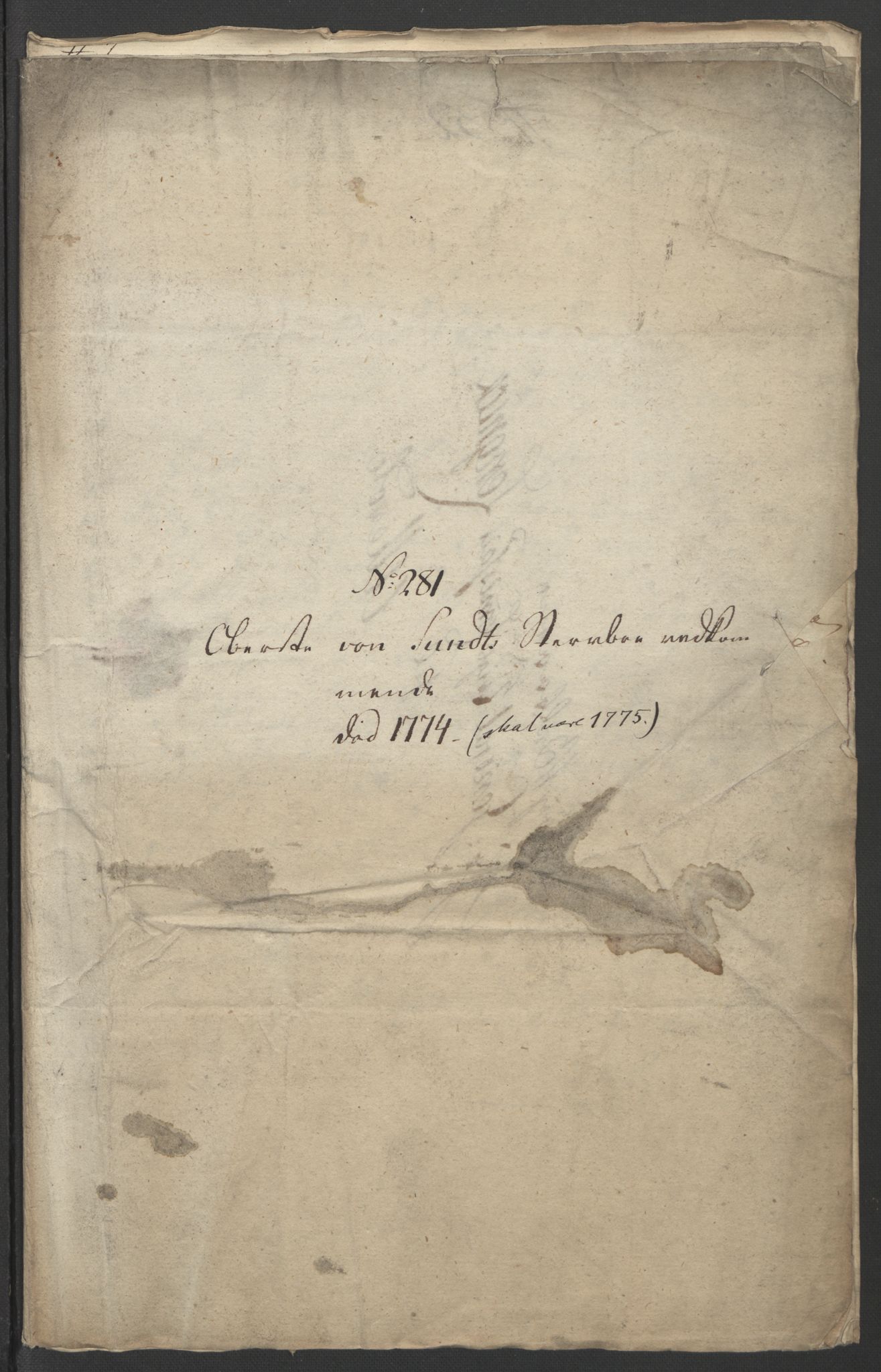 Forsvaret, Generalauditøren, RA/RAFA-1772/F/Fj/Fja/L0034: --, 1753-1817, p. 569