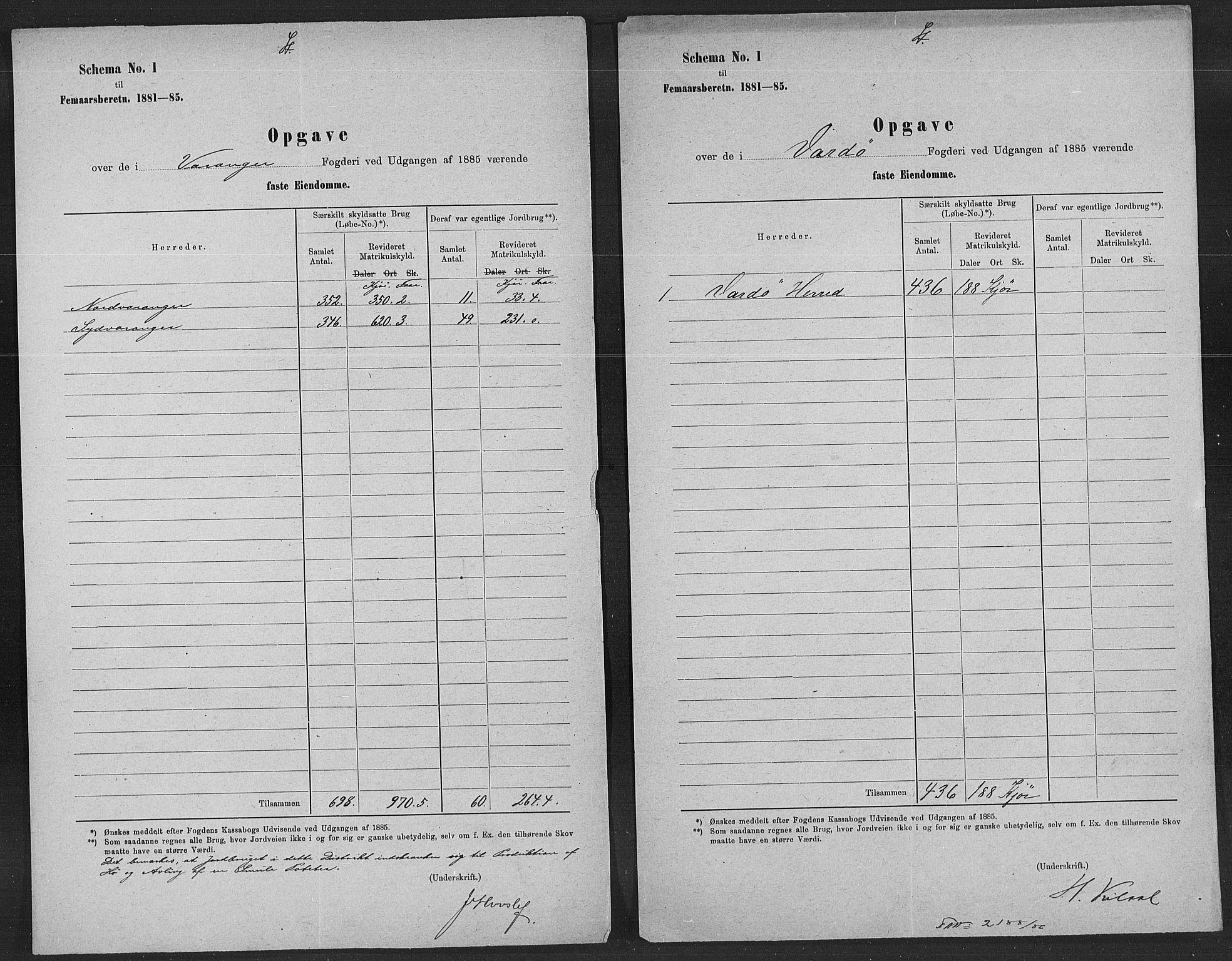 Statistisk sentralbyrå, Næringsøkonomiske emner, Generelt - Amtmennenes femårsberetninger, RA/S-2233/F/Fa/L0059: --, 1876-1885, p. 293