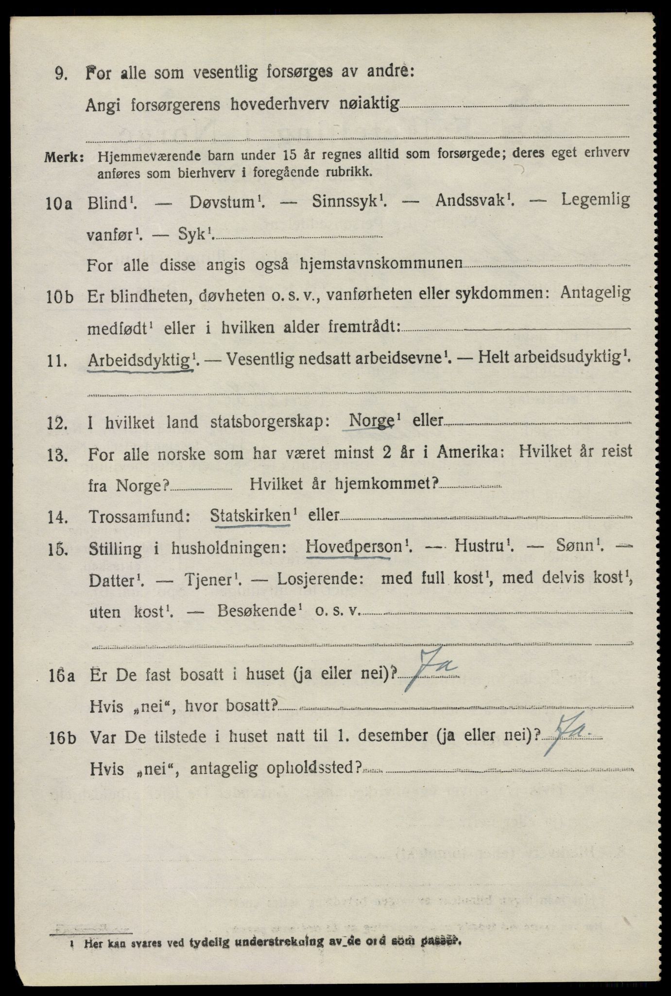 SAO, 1920 census for Askim, 1920, p. 5120