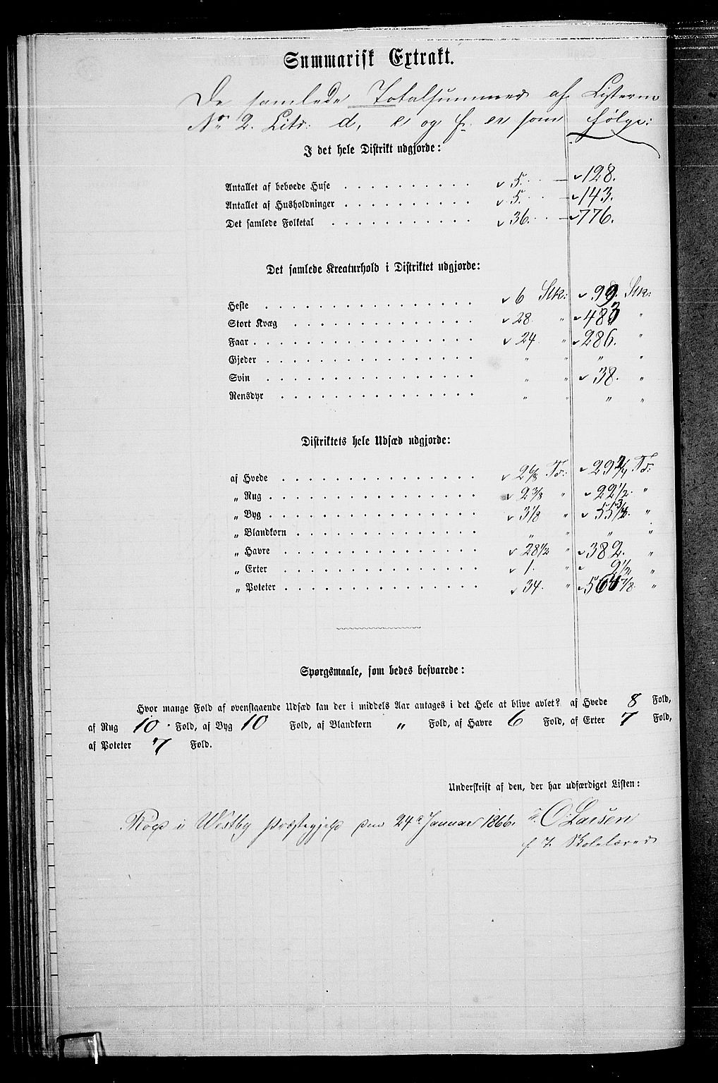 RA, 1865 census for Vestby, 1865, p. 73