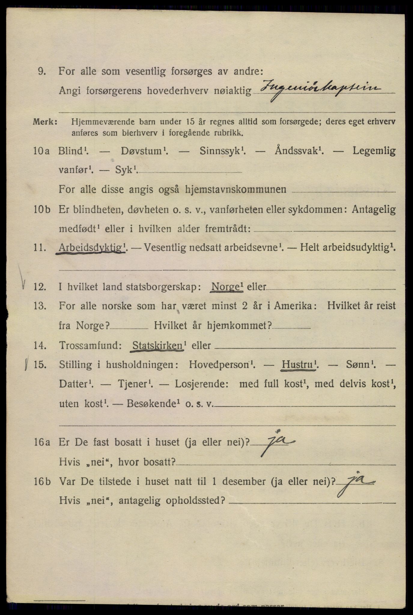 SAO, 1920 census for Kristiania, 1920, p. 312768