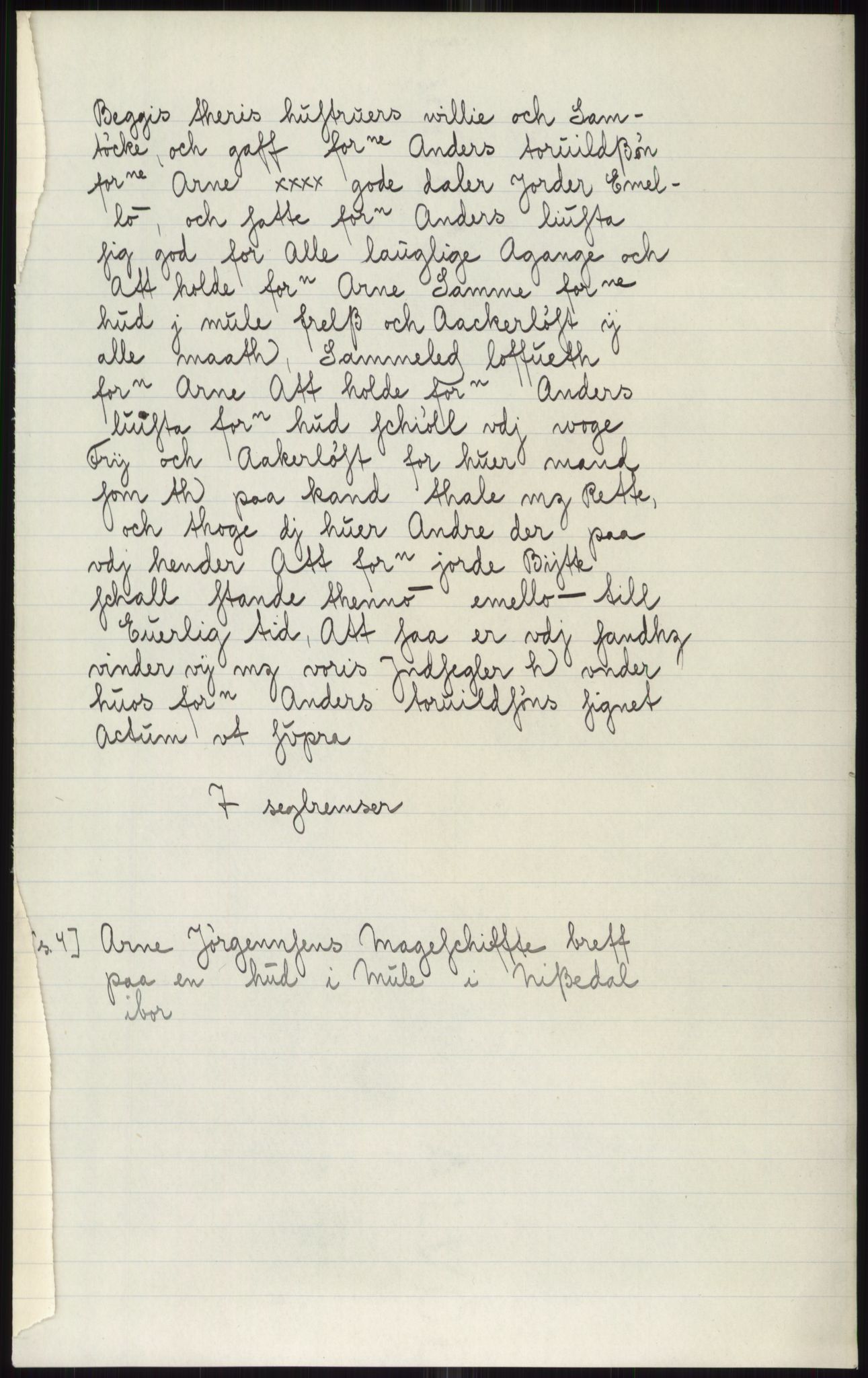 Samlinger til kildeutgivelse, Diplomavskriftsamlingen, AV/RA-EA-4053/H/Ha, p. 2870