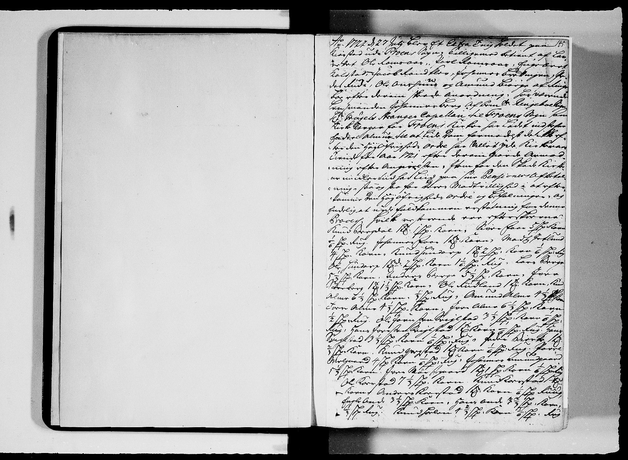 Sorenskriverier i Gudbrandsdalen, SAH/TING-036/G/Gb/Gbc/L0008/0002: Tingbok - Nord- og Sør-Gudbrandsdal / 8B, 1722-1725, p. 144b-145a