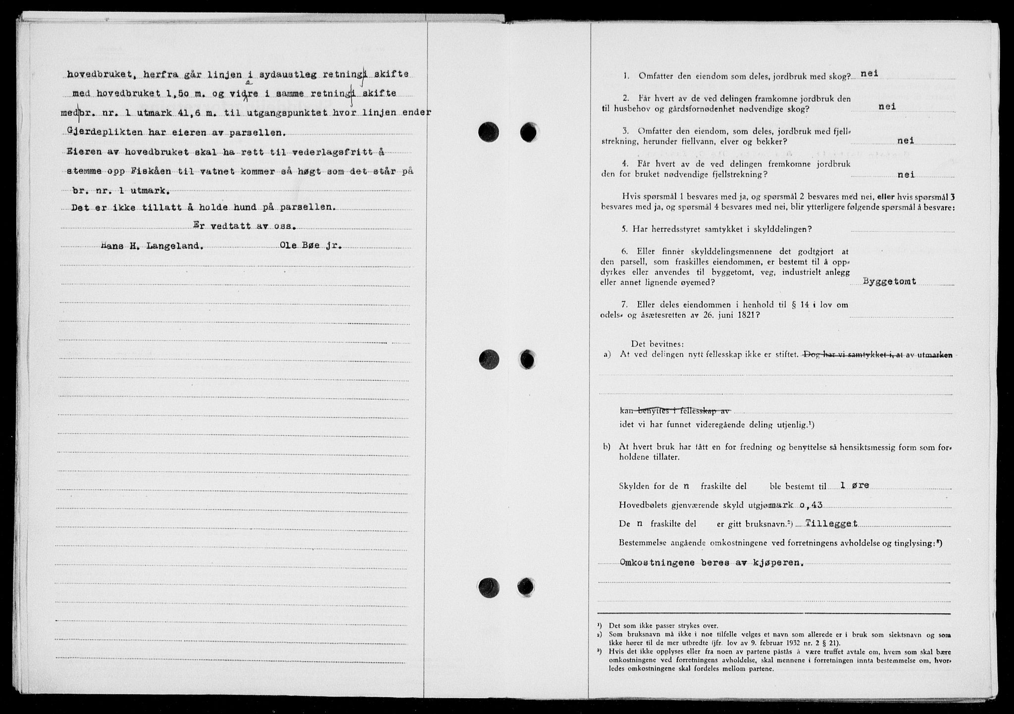 Ryfylke tingrett, AV/SAST-A-100055/001/II/IIB/L0104: Mortgage book no. 83, 1948-1949, Diary no: : 334/1949