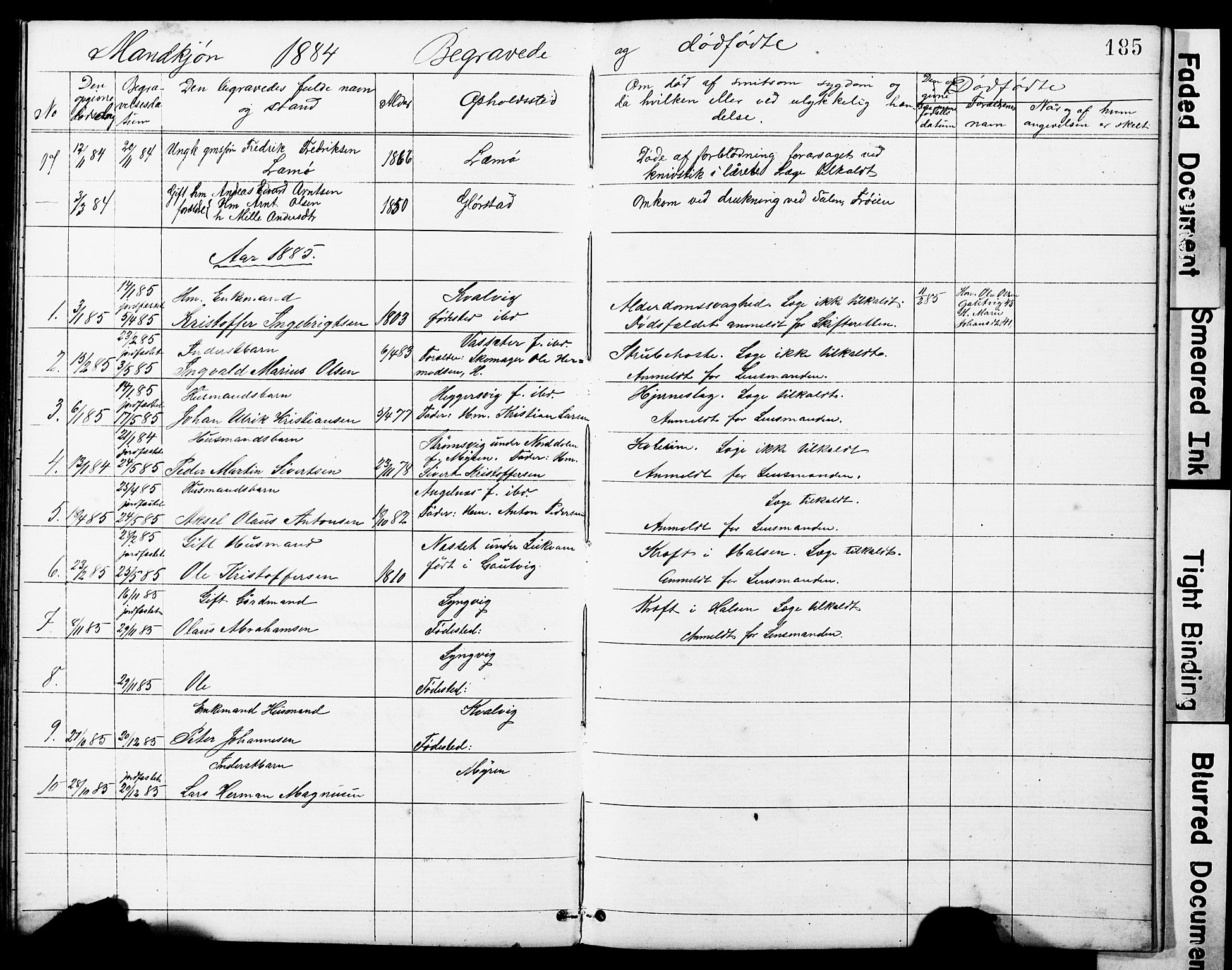 Ministerialprotokoller, klokkerbøker og fødselsregistre - Sør-Trøndelag, SAT/A-1456/634/L0541: Parish register (copy) no. 634C03, 1874-1891, p. 185
