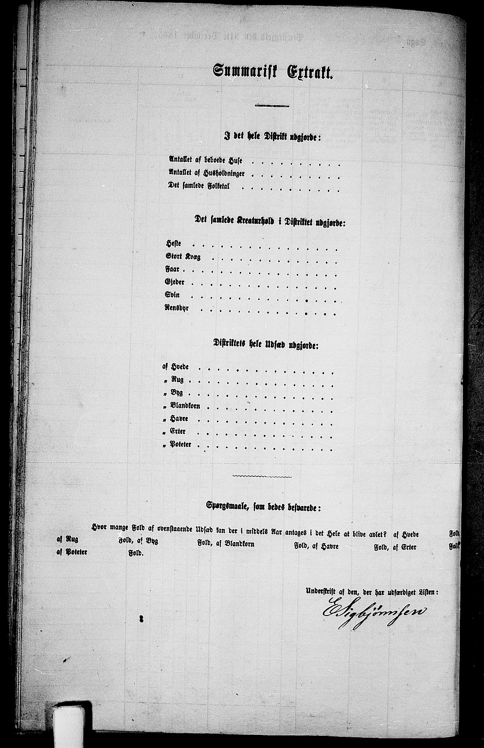 RA, 1865 census for Herad, 1865, p. 69