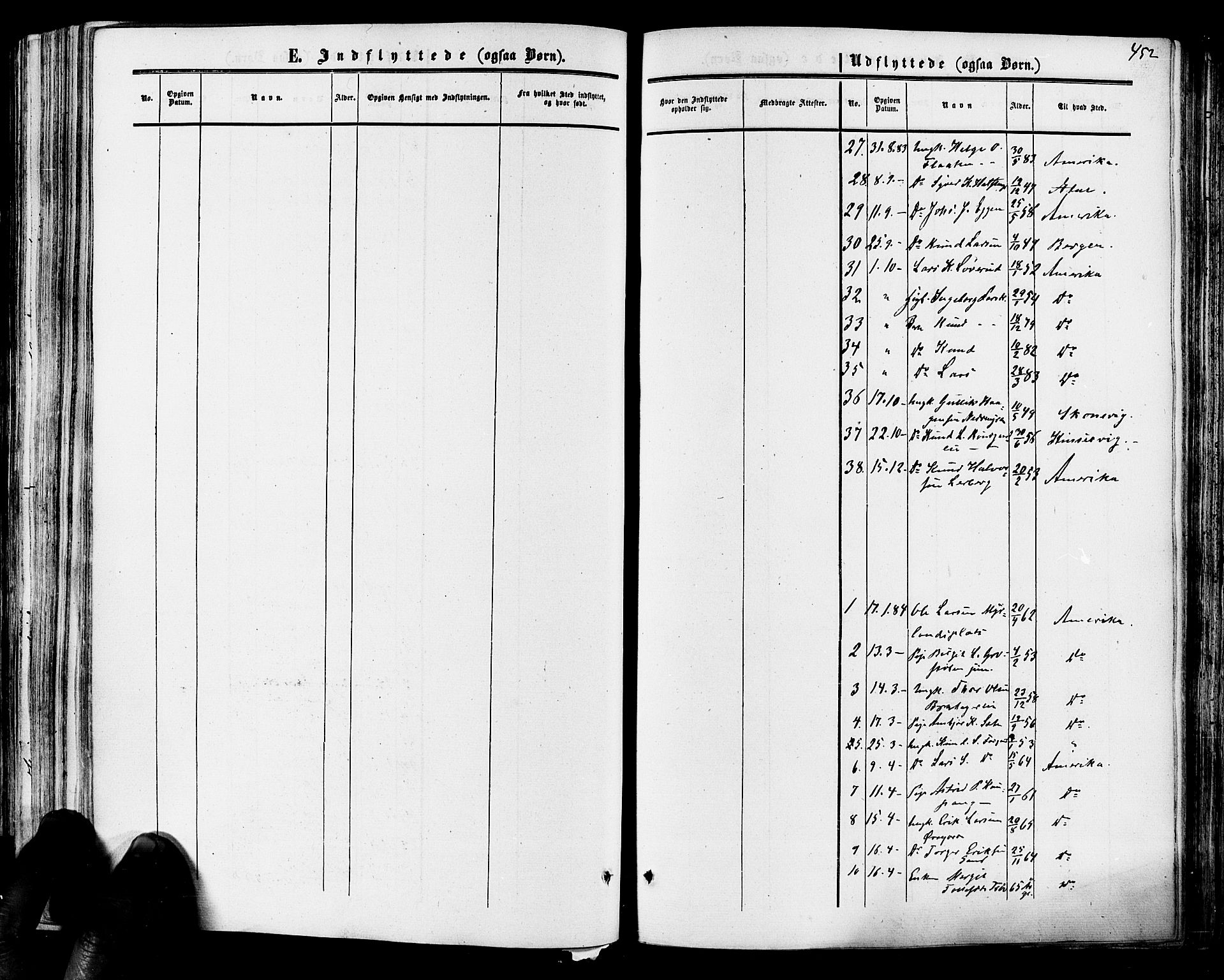 Hol kirkebøker, SAKO/A-227/F/Fa/L0002: Parish register (official) no. I 2, 1870-1886, p. 452