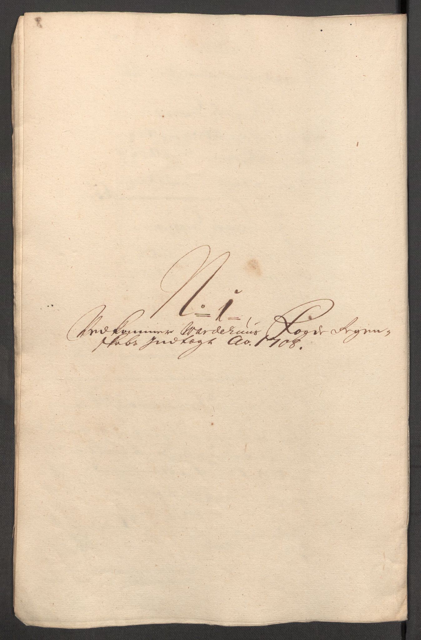 Rentekammeret inntil 1814, Reviderte regnskaper, Fogderegnskap, AV/RA-EA-4092/R69/L4854: Fogderegnskap Finnmark/Vardøhus, 1707-1708, p. 126