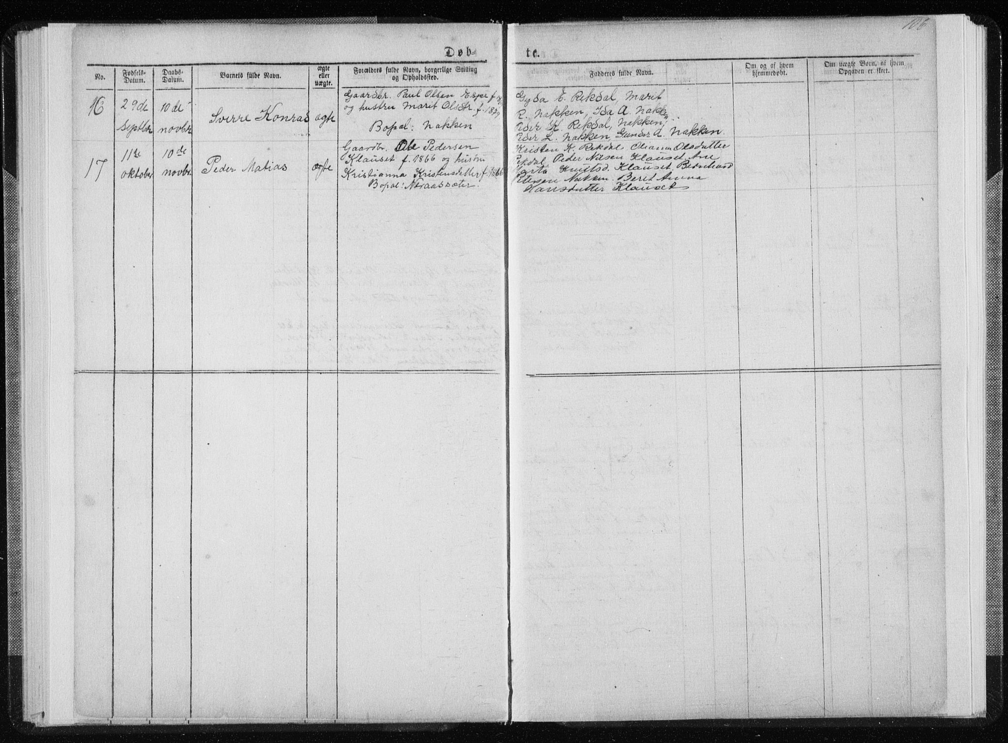 Ministerialprotokoller, klokkerbøker og fødselsregistre - Møre og Romsdal, SAT/A-1454/540/L0541: Parish register (copy) no. 540C01, 1867-1920, p. 106