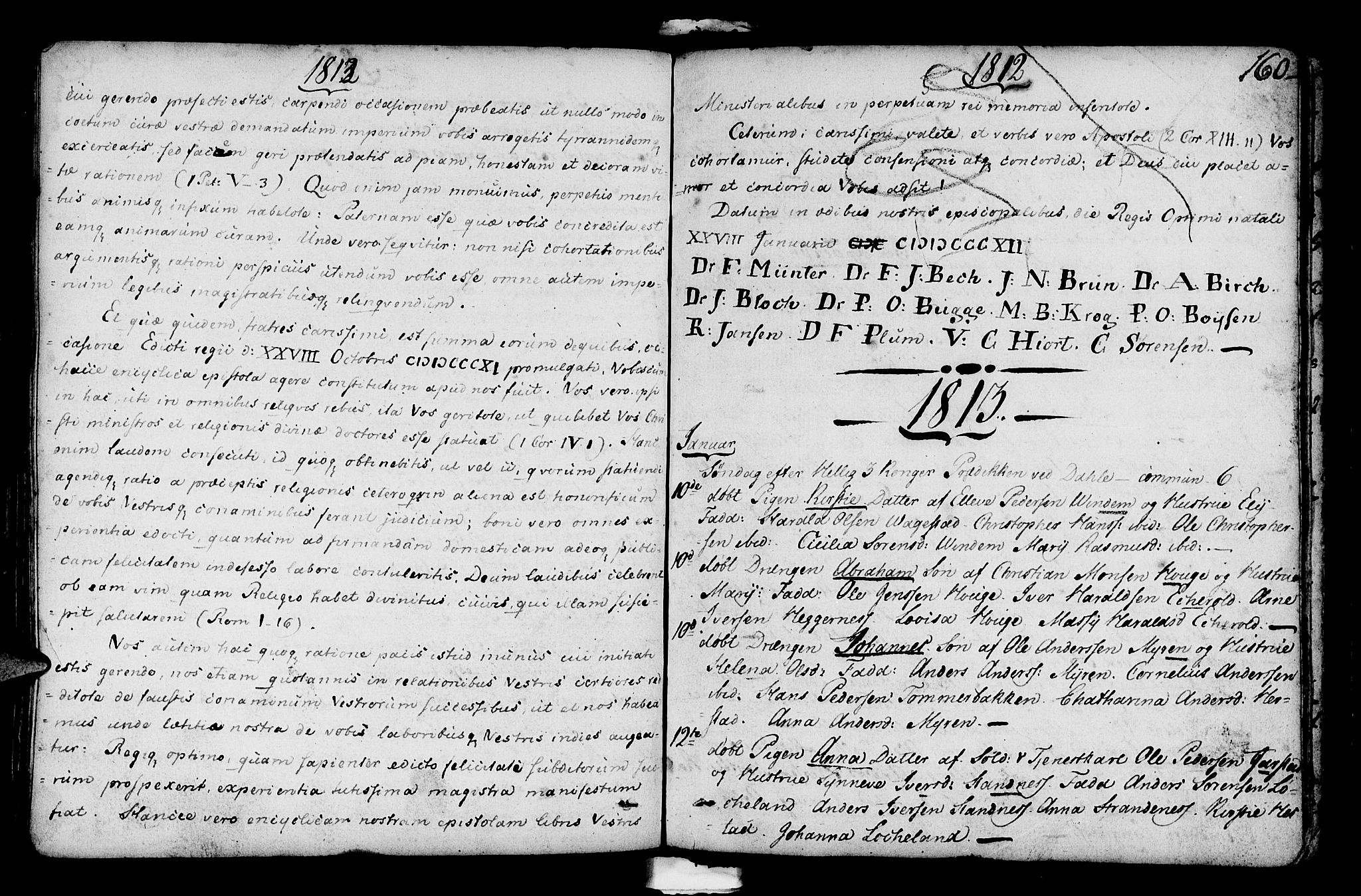 Fjaler sokneprestembete, SAB/A-79801/H/Haa/Haaa/L0003: Parish register (official) no. A 3, 1799-1814, p. 160