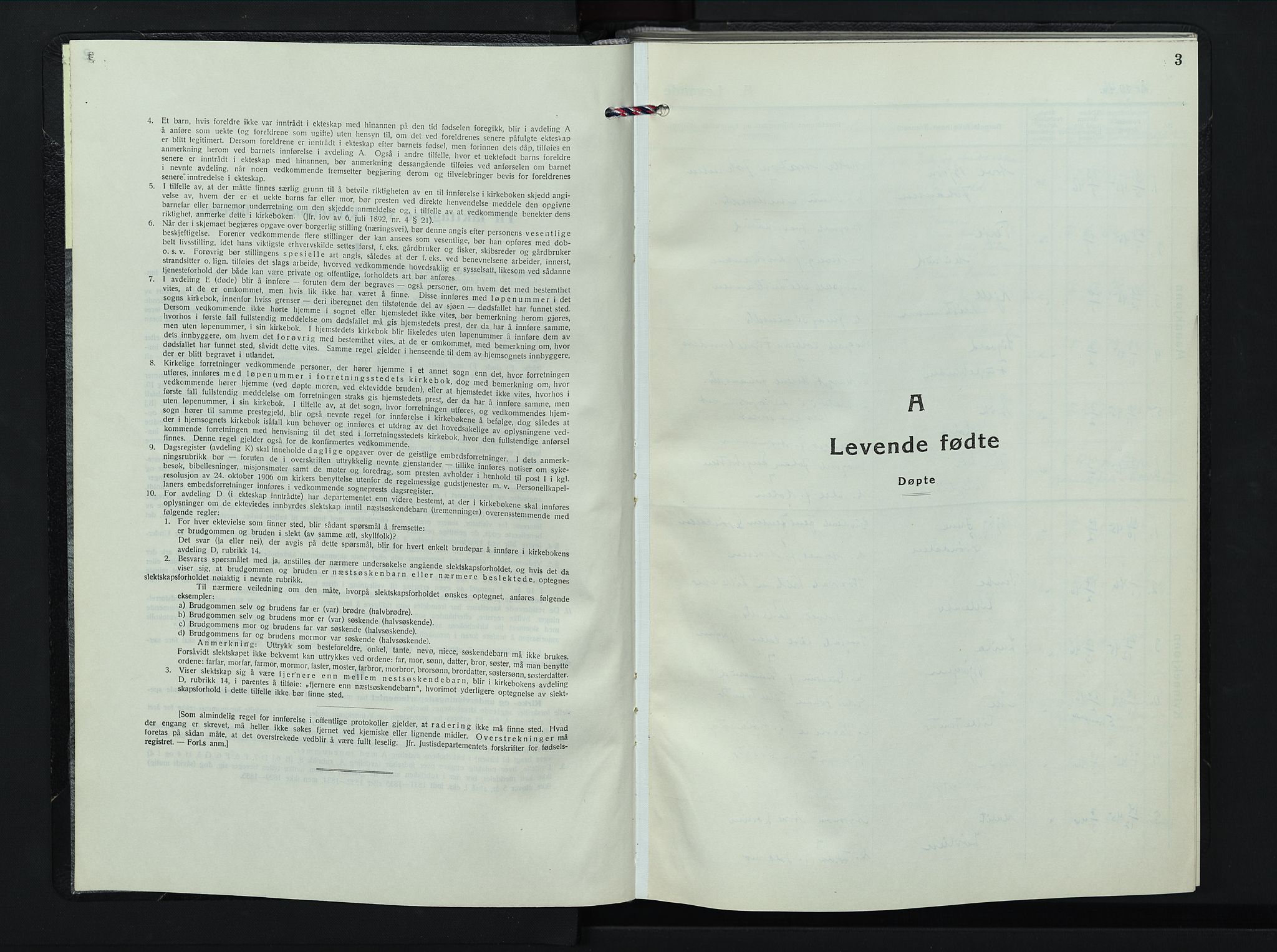 Løten prestekontor, SAH/PREST-022/L/La/L0011: Parish register (copy) no. 11, 1946-1953, p. 3