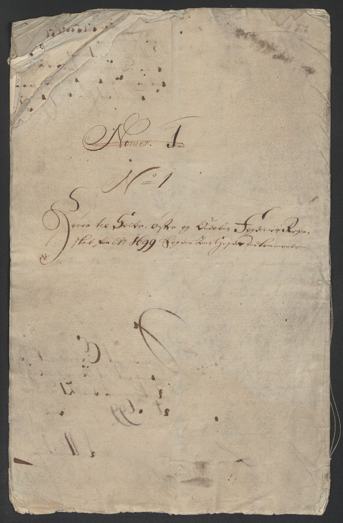 Rentekammeret inntil 1814, Reviderte regnskaper, Fogderegnskap, RA/EA-4092/R13/L0837: Fogderegnskap Solør, Odal og Østerdal, 1699, p. 23