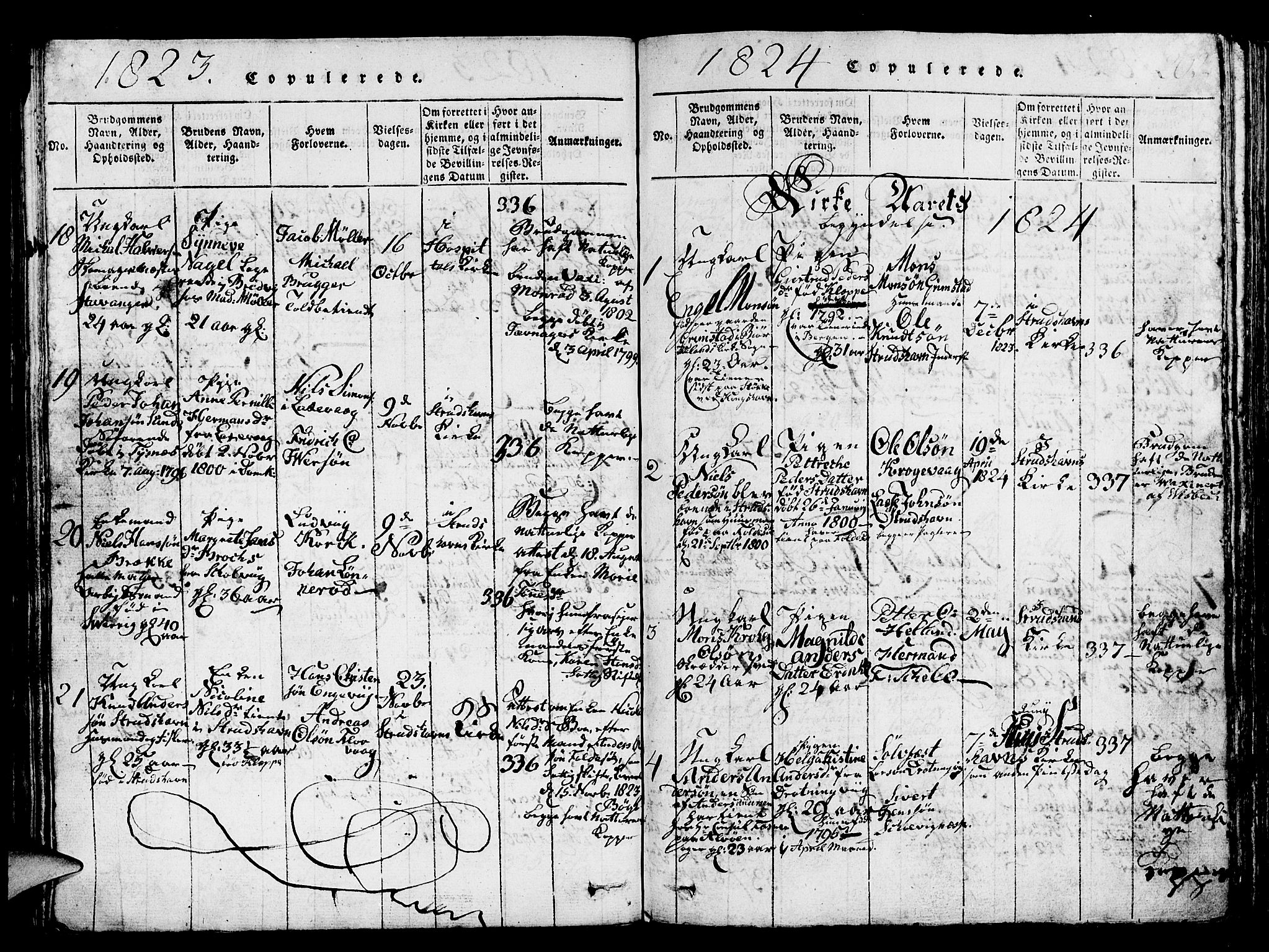 Askøy Sokneprestembete, SAB/A-74101/H/Ha/Hab/Haba/L0002: Parish register (copy) no. A 2, 1815-1846, p. 202