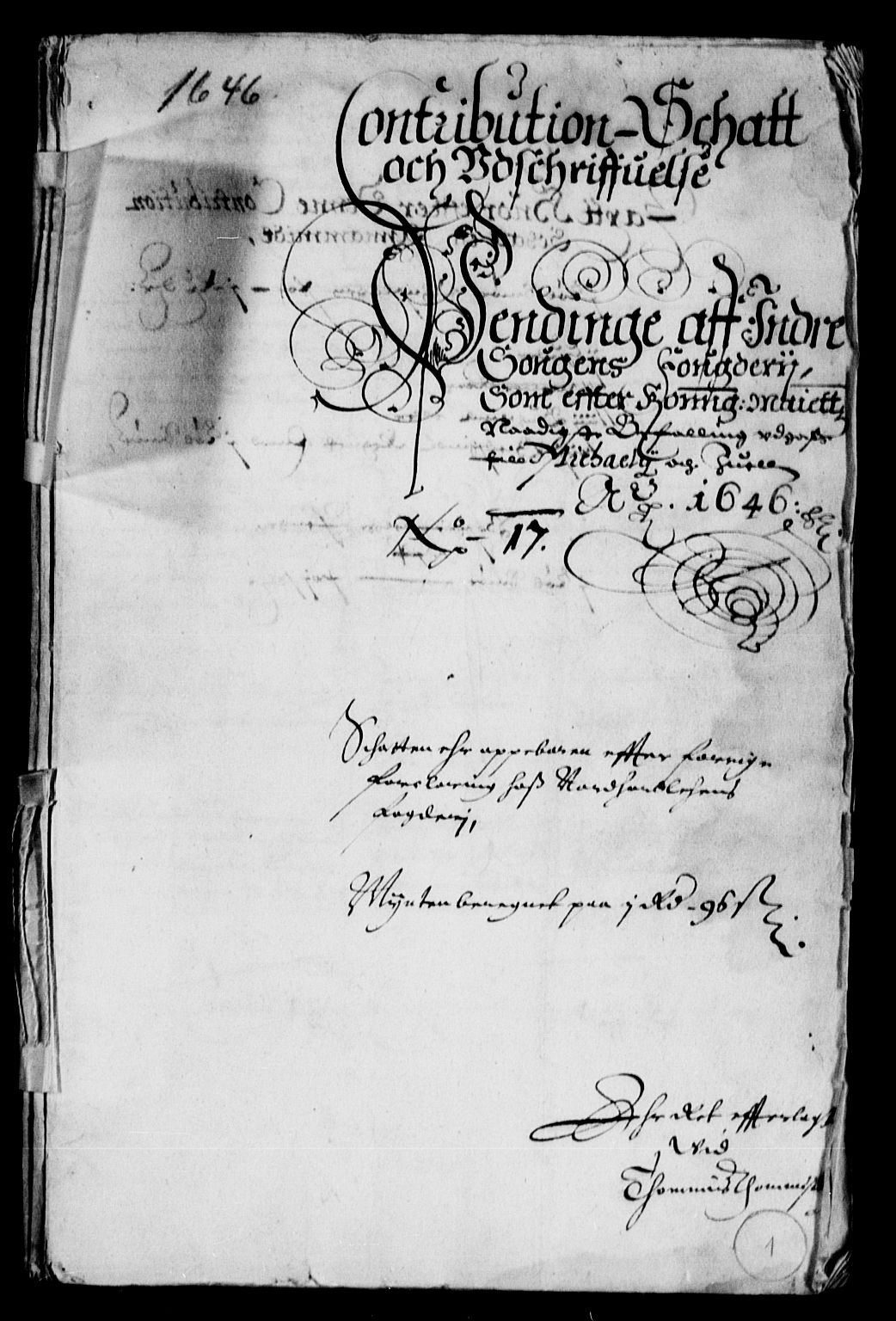 Rentekammeret inntil 1814, Reviderte regnskaper, Lensregnskaper, AV/RA-EA-5023/R/Rb/Rbt/L0105: Bergenhus len, 1646-1647