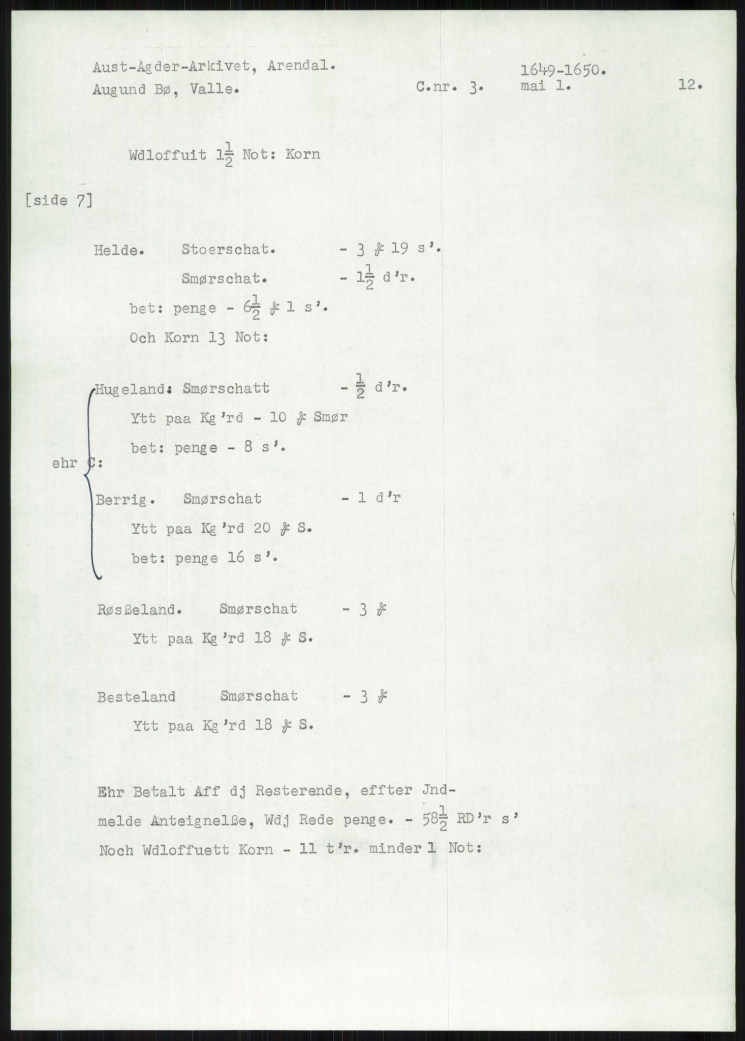 Samlinger til kildeutgivelse, Diplomavskriftsamlingen, AV/RA-EA-4053/H/Ha, p. 1286