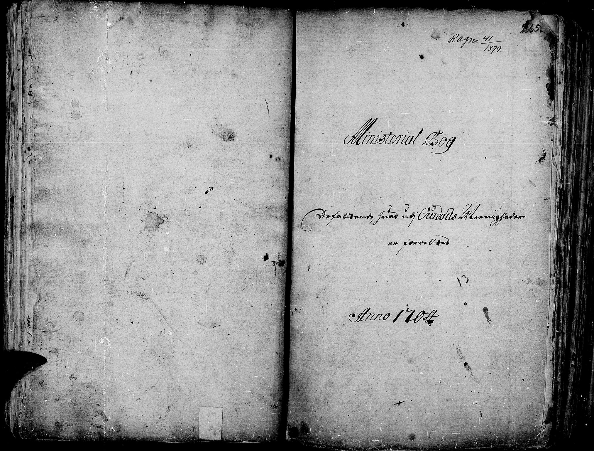 Aurdal prestekontor, SAH/PREST-126/H/Ha/Haa/L0001: Parish register (official) no. 1-3, 1692-1730, p. 265