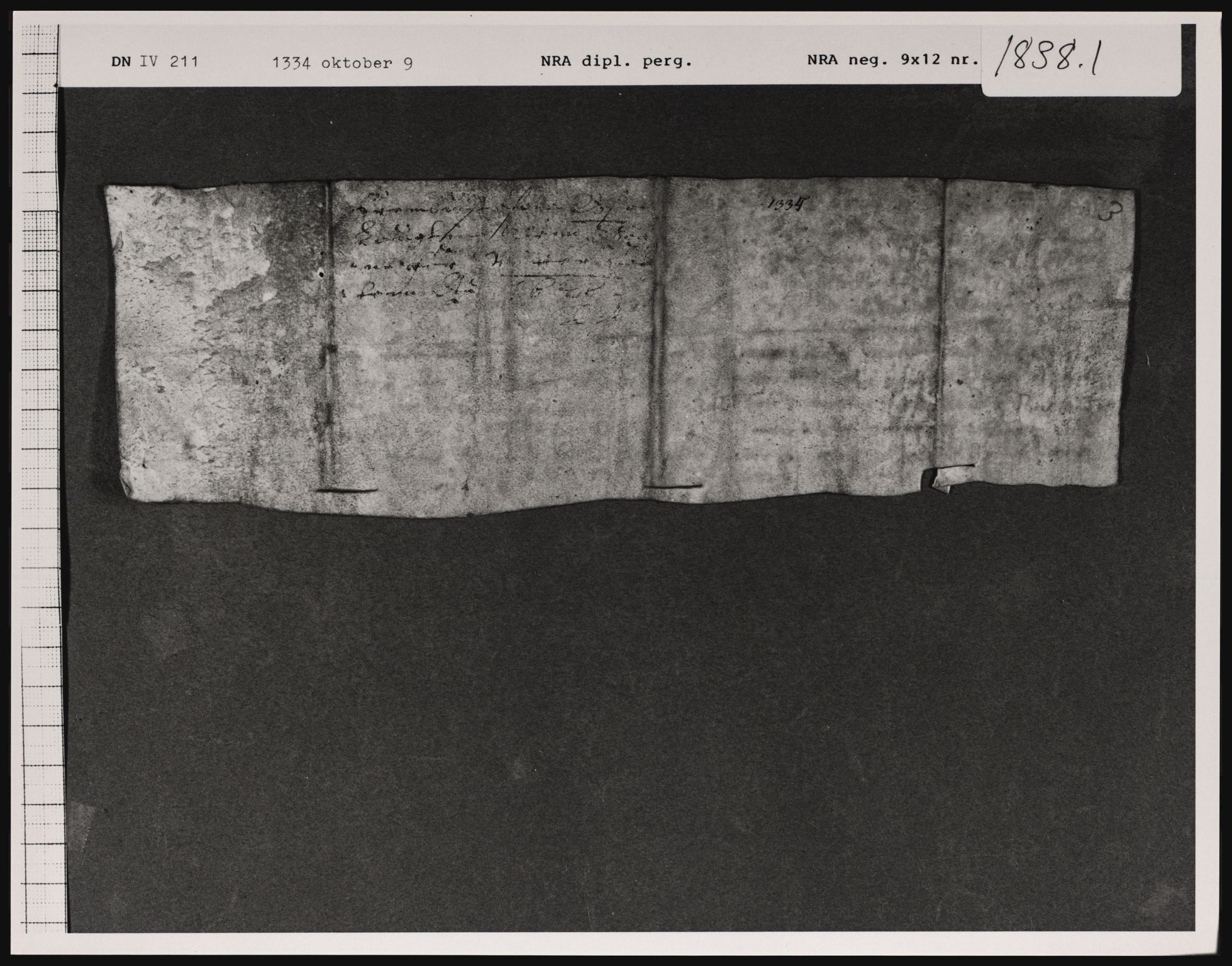 Riksarkivets diplomsamling, AV/RA-EA-5965/F01/F01a/L0033: Dokumenter, 1334, p. 10