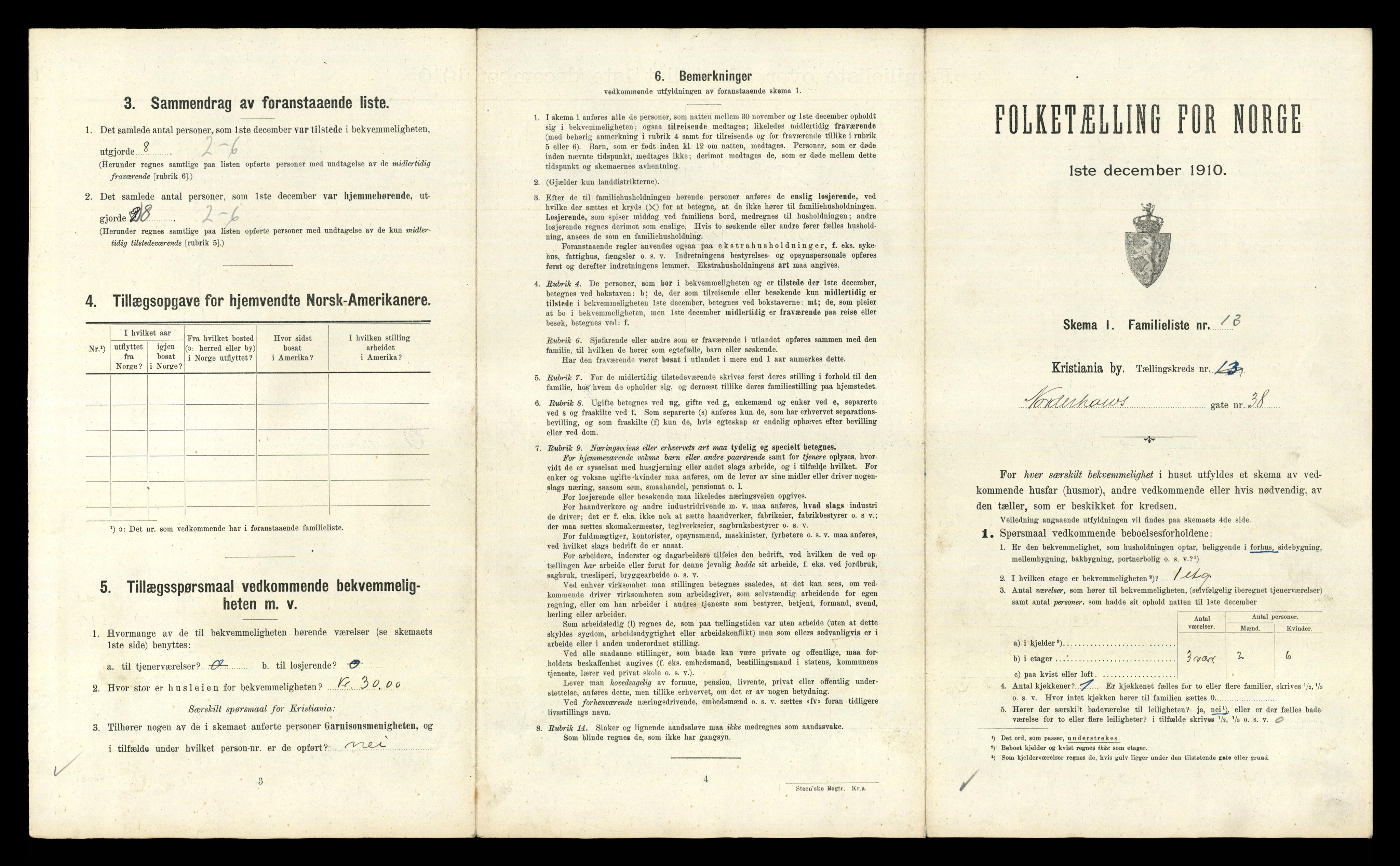 RA, 1910 census for Kristiania, 1910, p. 71151