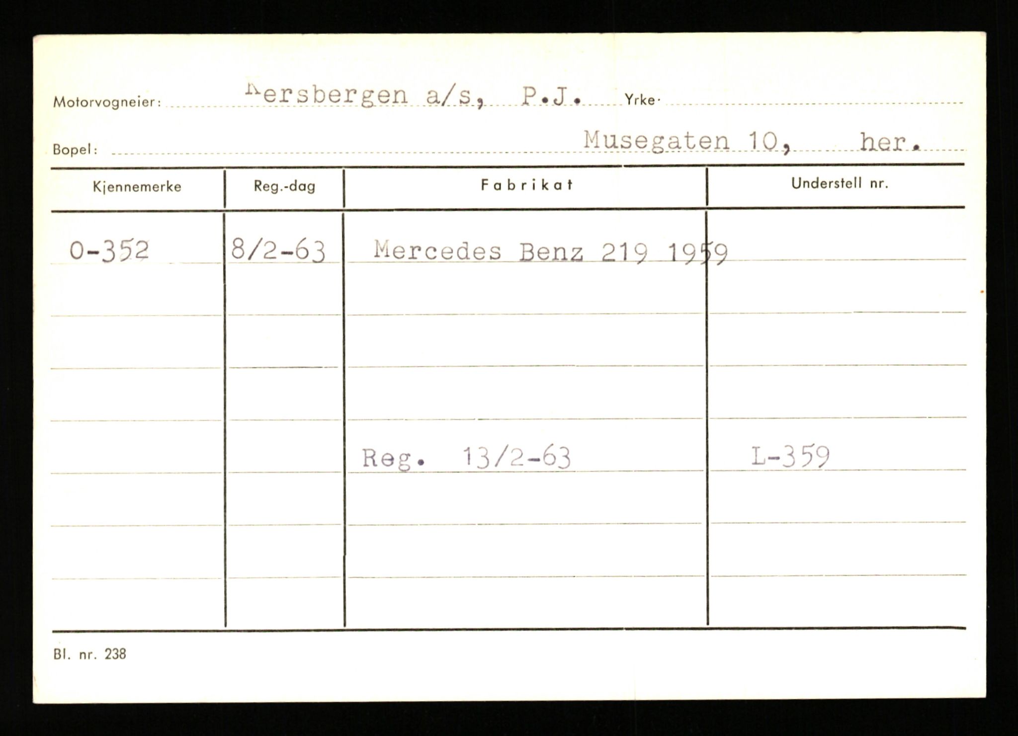 Stavanger trafikkstasjon, AV/SAST-A-101942/0/G/L0001: Registreringsnummer: 0 - 5782, 1930-1971, p. 201