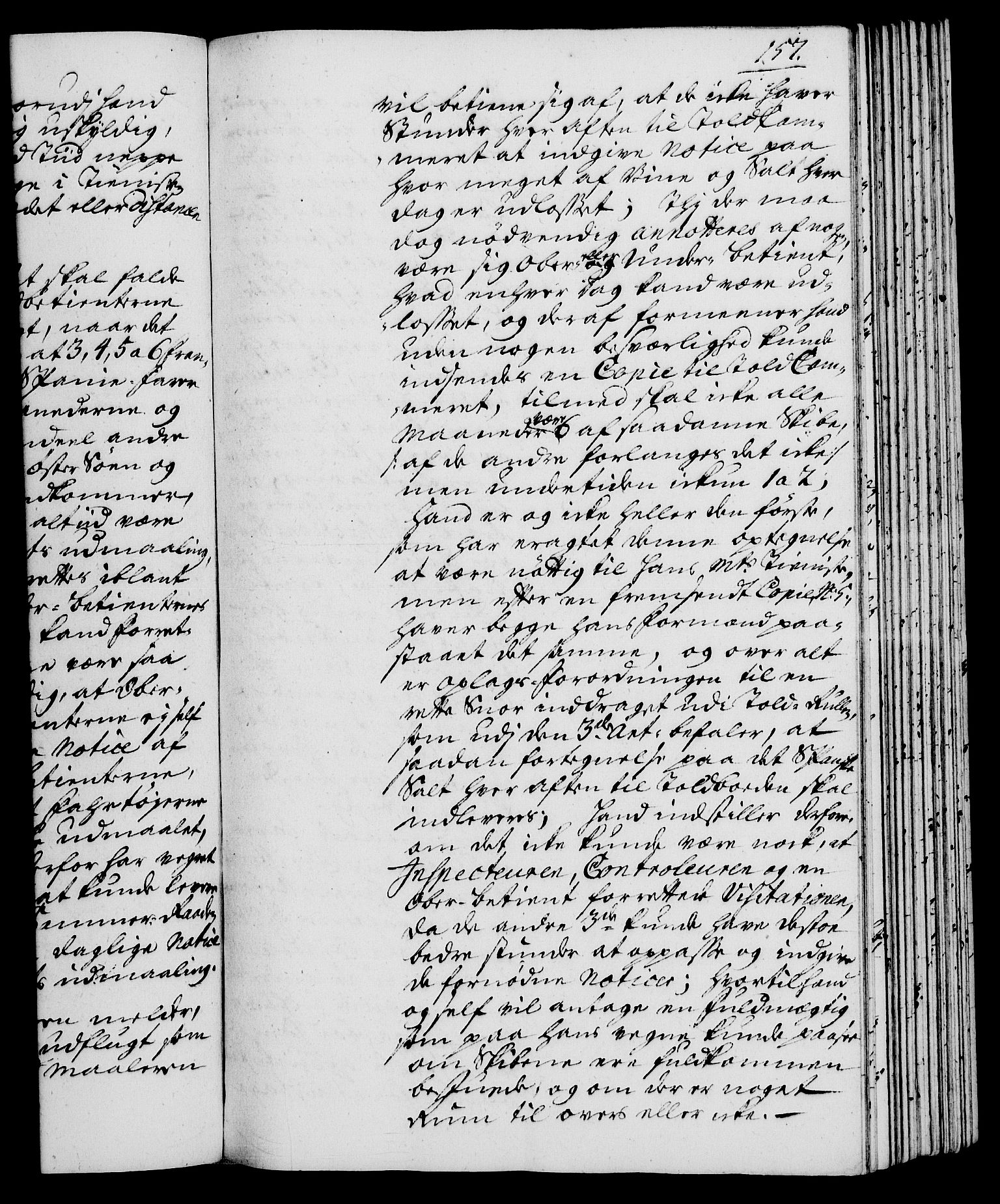 Rentekammeret, Kammerkanselliet, AV/RA-EA-3111/G/Gh/Gha/L0018: Norsk ekstraktmemorialprotokoll (merket RK 53.63), 1735-1736, p. 157