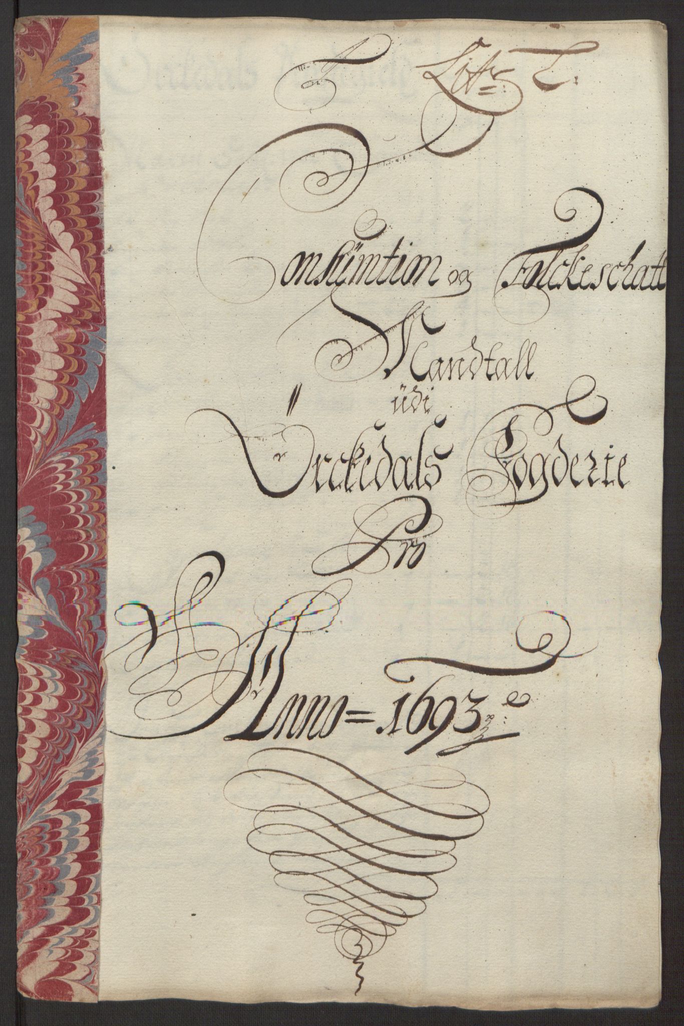 Rentekammeret inntil 1814, Reviderte regnskaper, Fogderegnskap, RA/EA-4092/R58/L3938: Fogderegnskap Orkdal, 1693, p. 158
