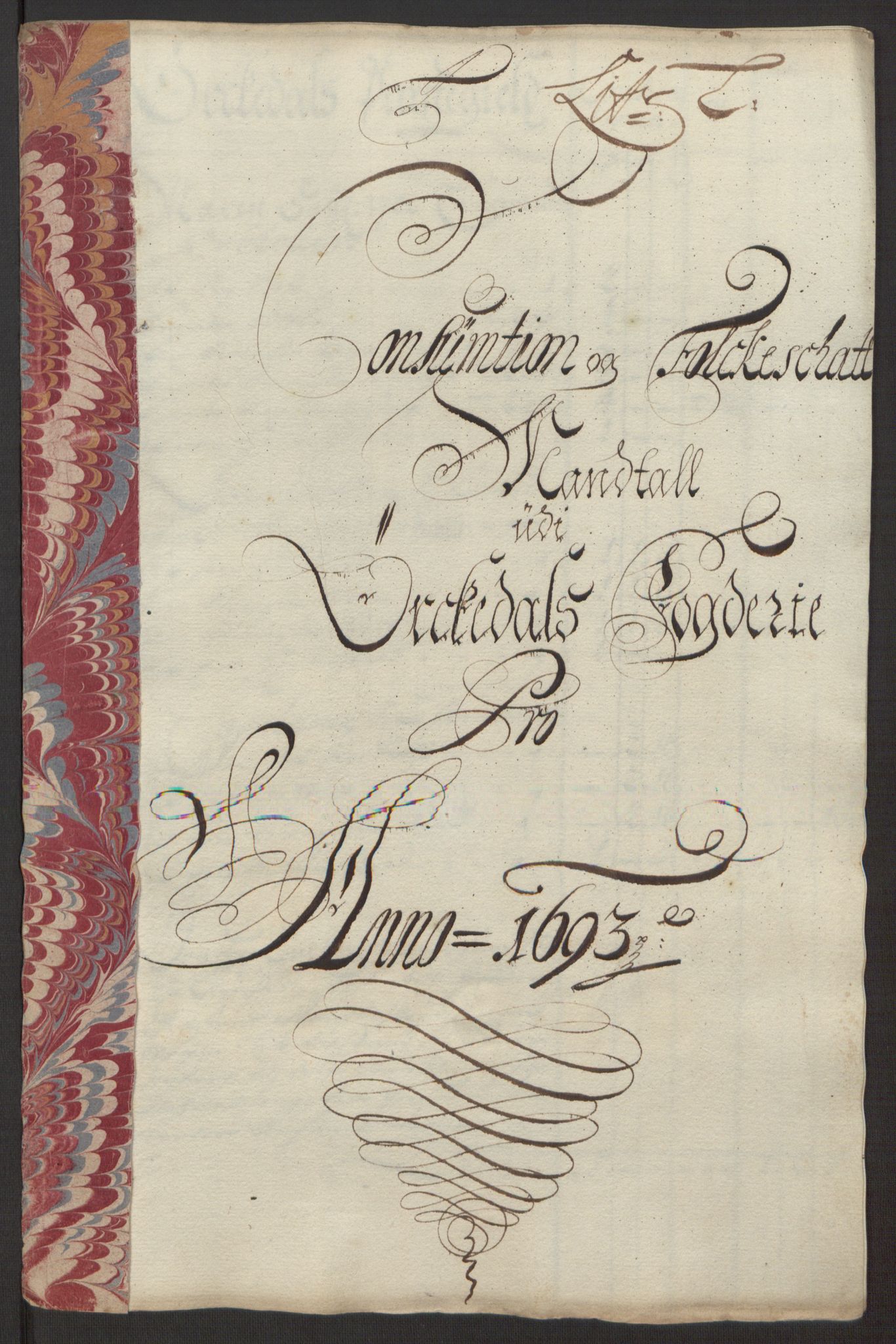 Rentekammeret inntil 1814, Reviderte regnskaper, Fogderegnskap, AV/RA-EA-4092/R58/L3938: Fogderegnskap Orkdal, 1693, p. 158