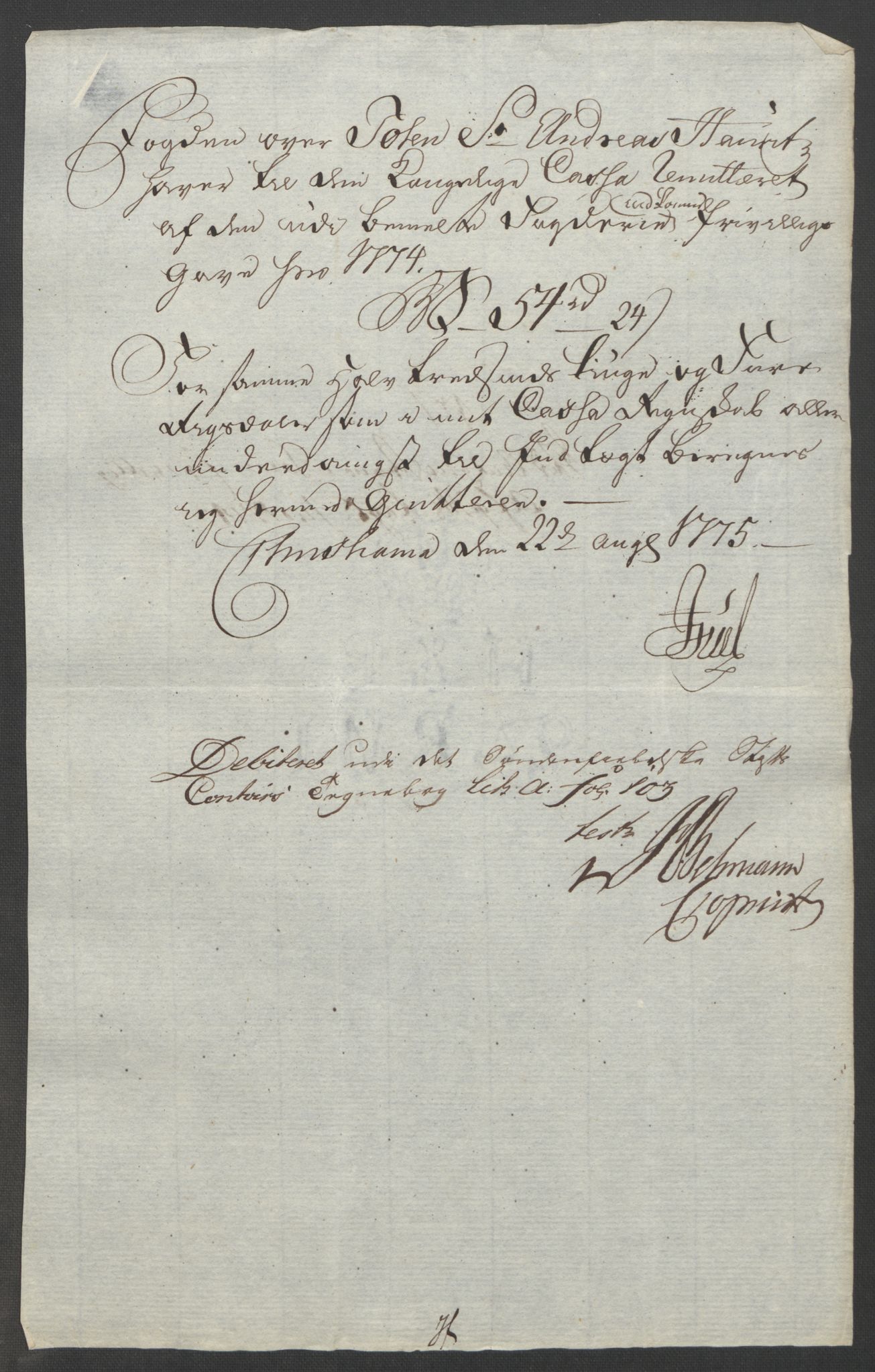 Rentekammeret inntil 1814, Reviderte regnskaper, Fogderegnskap, AV/RA-EA-4092/R19/L1399: Fogderegnskap Toten, Hadeland og Vardal, 1762-1783, p. 364