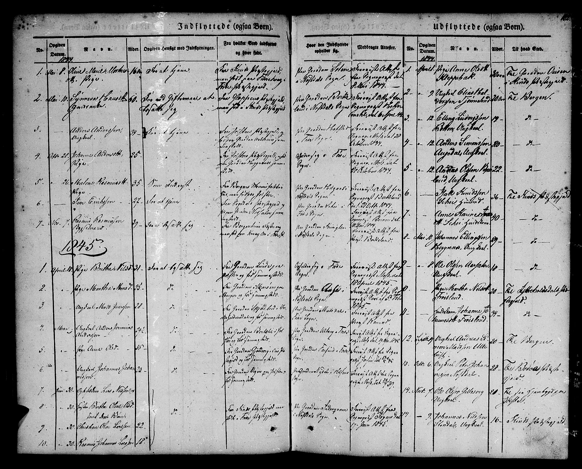 Førde sokneprestembete, AV/SAB-A-79901/H/Haa/Haaa/L0008: Parish register (official) no. A 8, 1843-1860, p. 102