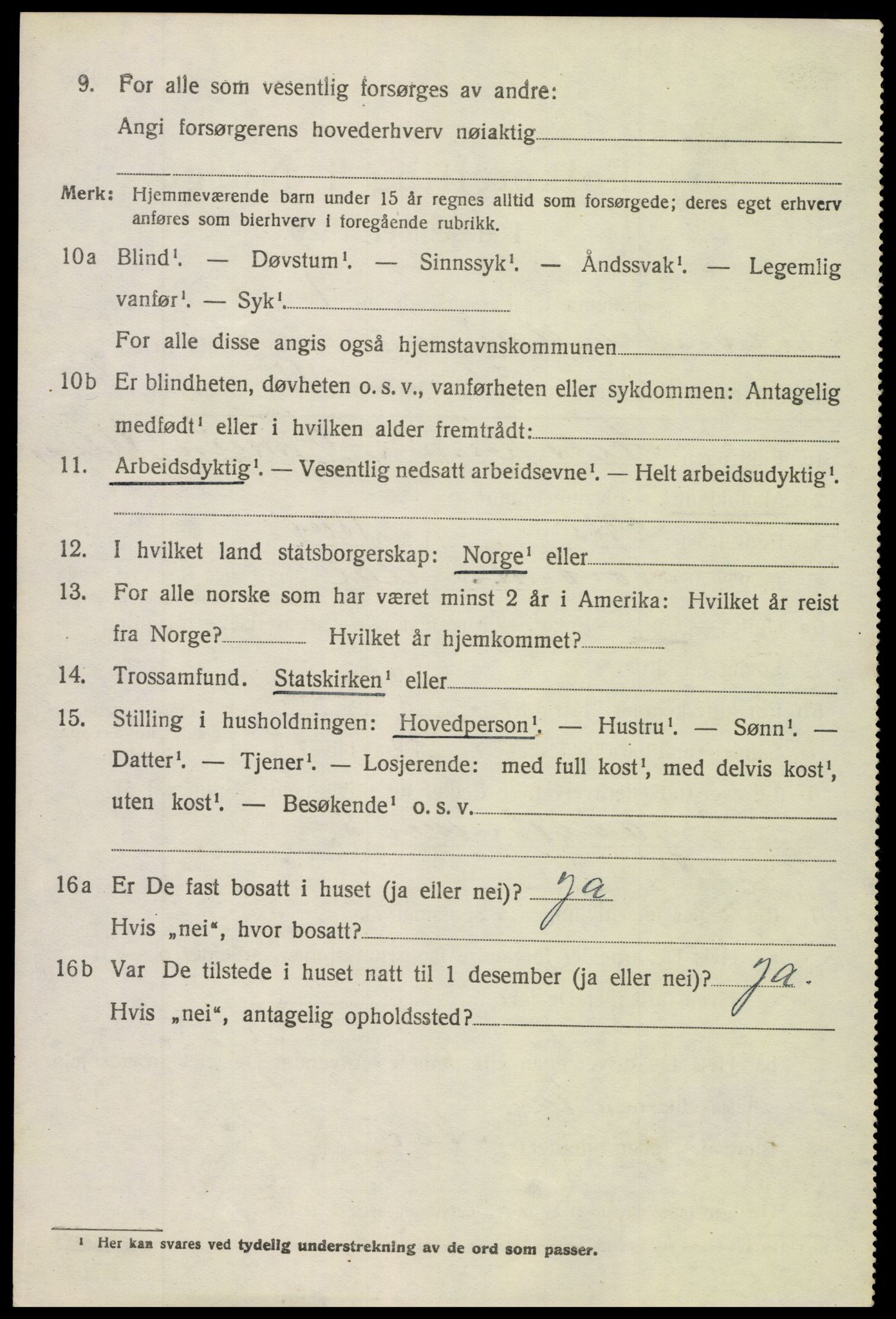 SAH, 1920 census for Nord-Aurdal, 1920, p. 6337