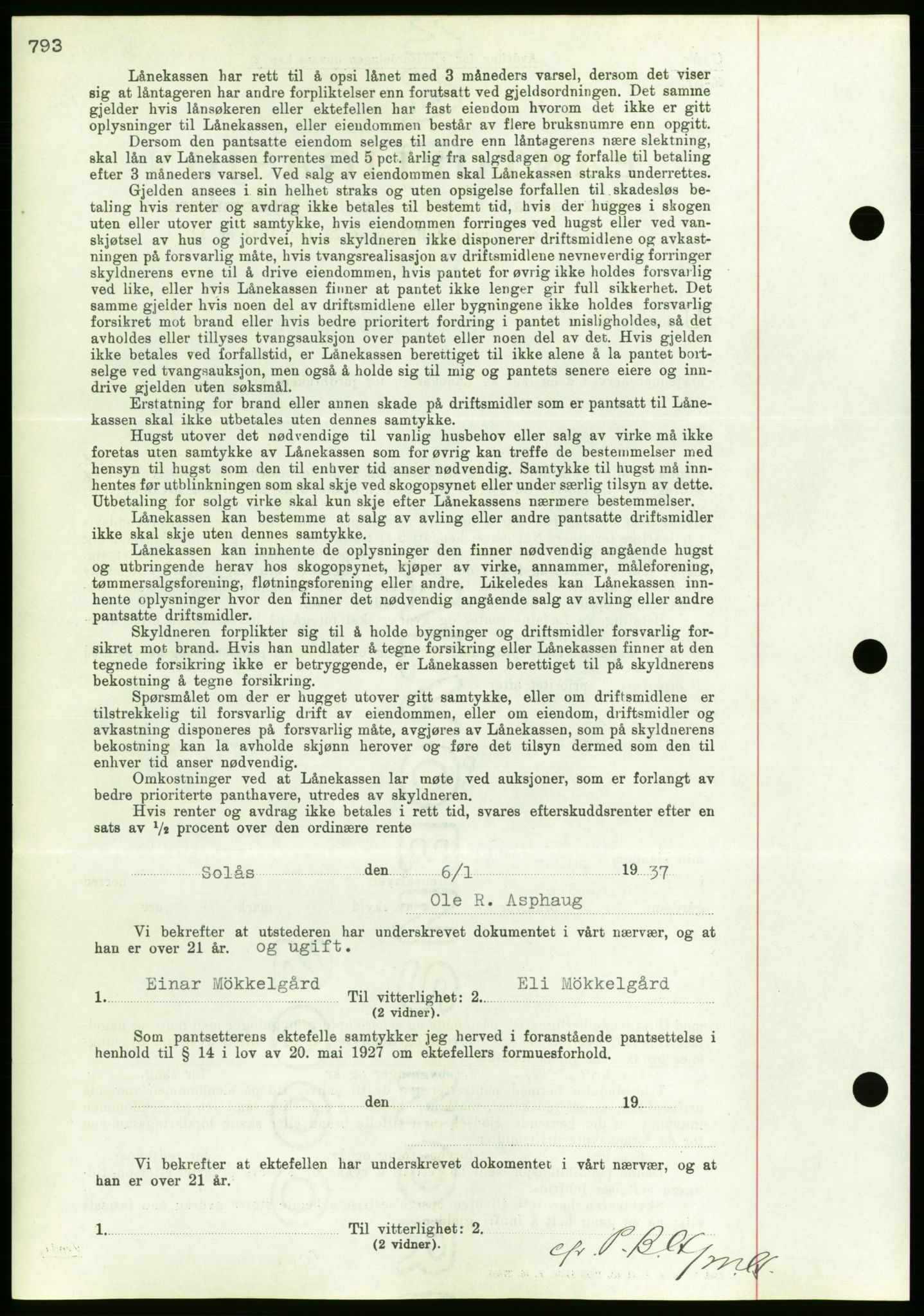 Nordmøre sorenskriveri, AV/SAT-A-4132/1/2/2Ca/L0090: Mortgage book no. B80, 1936-1937, Diary no: : 128/1937