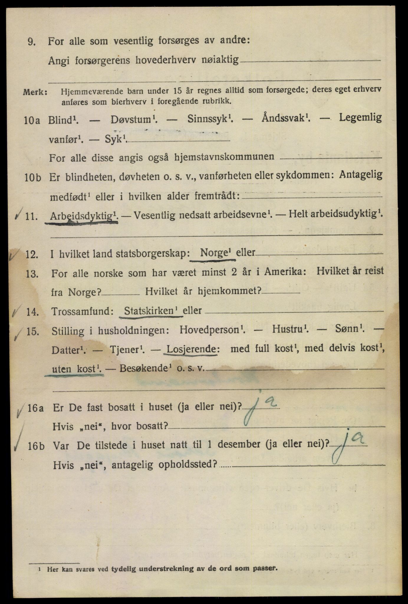 SAO, 1920 census for Kristiania, 1920, p. 366920