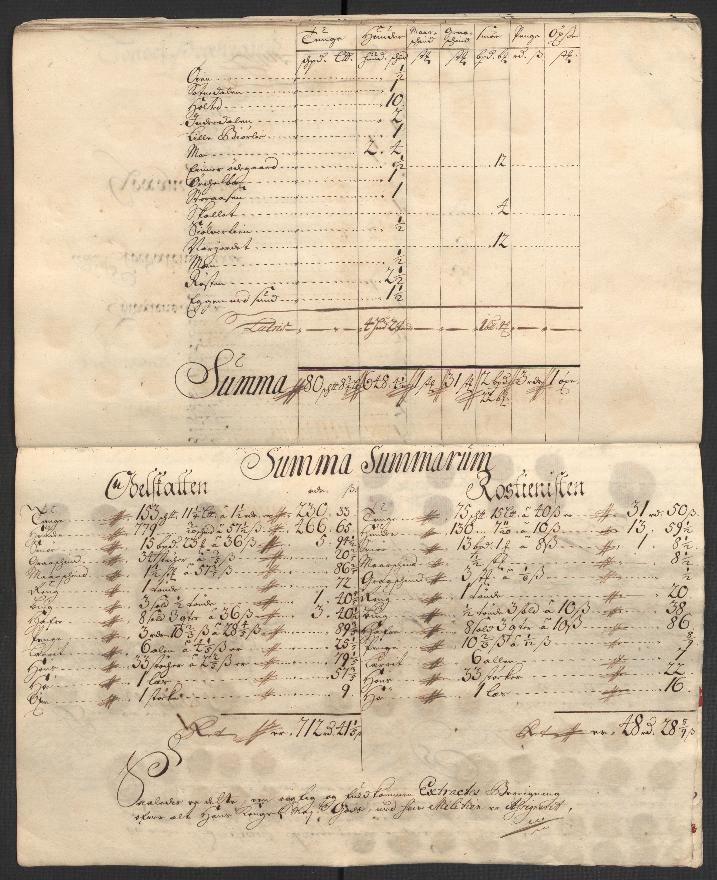 Rentekammeret inntil 1814, Reviderte regnskaper, Fogderegnskap, AV/RA-EA-4092/R13/L0843: Fogderegnskap Solør, Odal og Østerdal, 1705-1706, p. 463