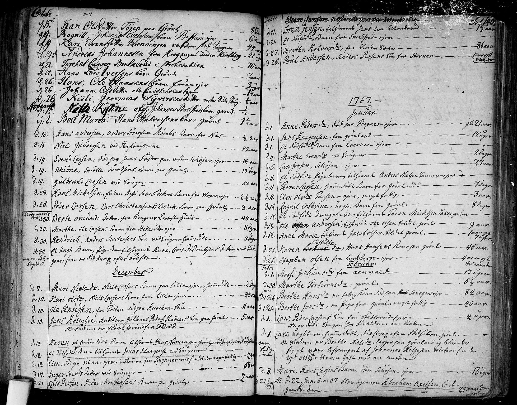 Aker prestekontor kirkebøker, SAO/A-10861/F/L0009: Parish register (official) no. 9, 1765-1785, p. 136d