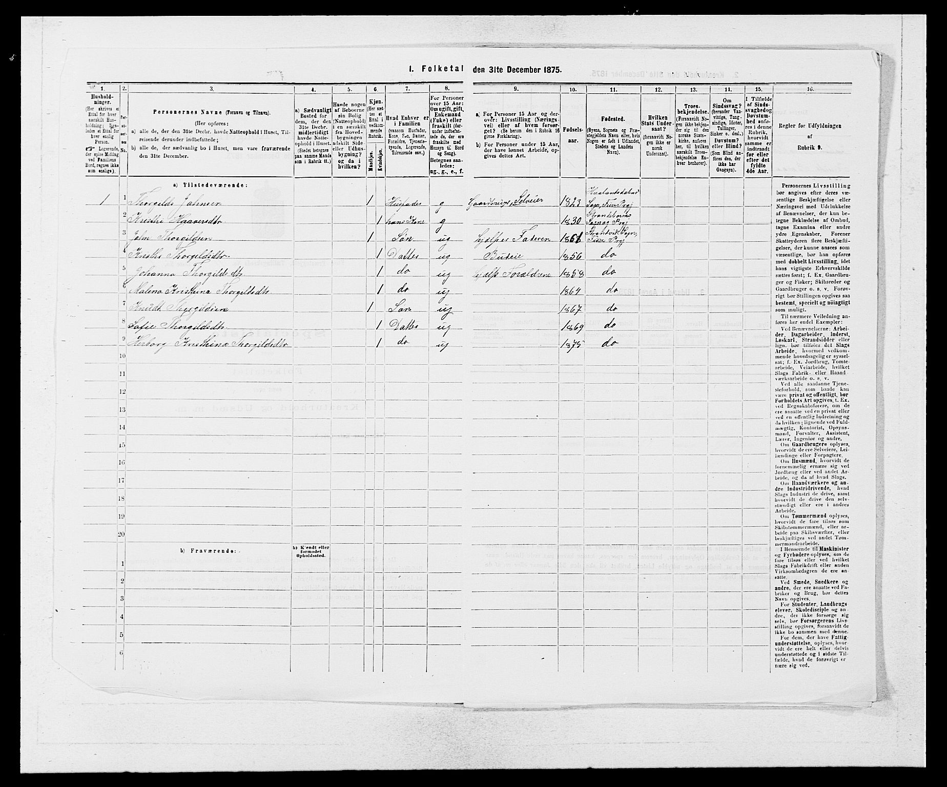 SAB, 1875 census for 1241P Fusa, 1875, p. 773