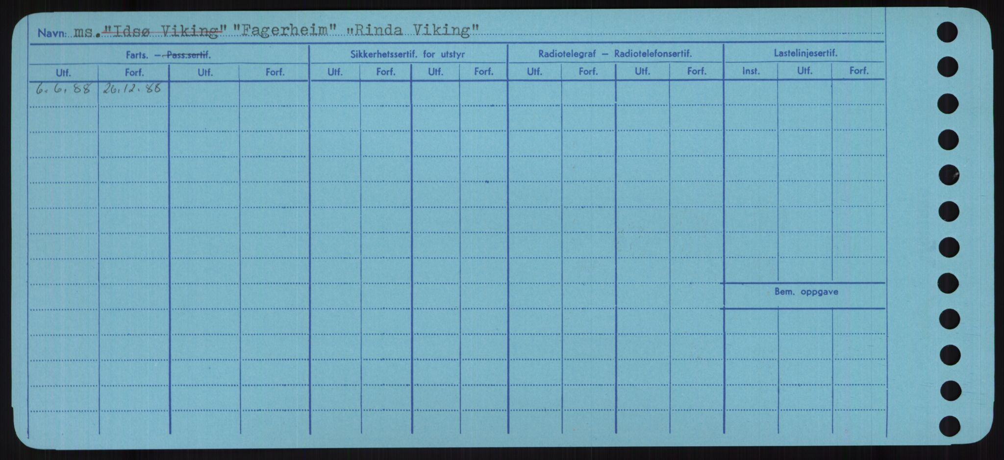 Sjøfartsdirektoratet med forløpere, Skipsmålingen, AV/RA-S-1627/H/Ha/L0004/0002: Fartøy, Mas-R / Fartøy, Odin-R, p. 696