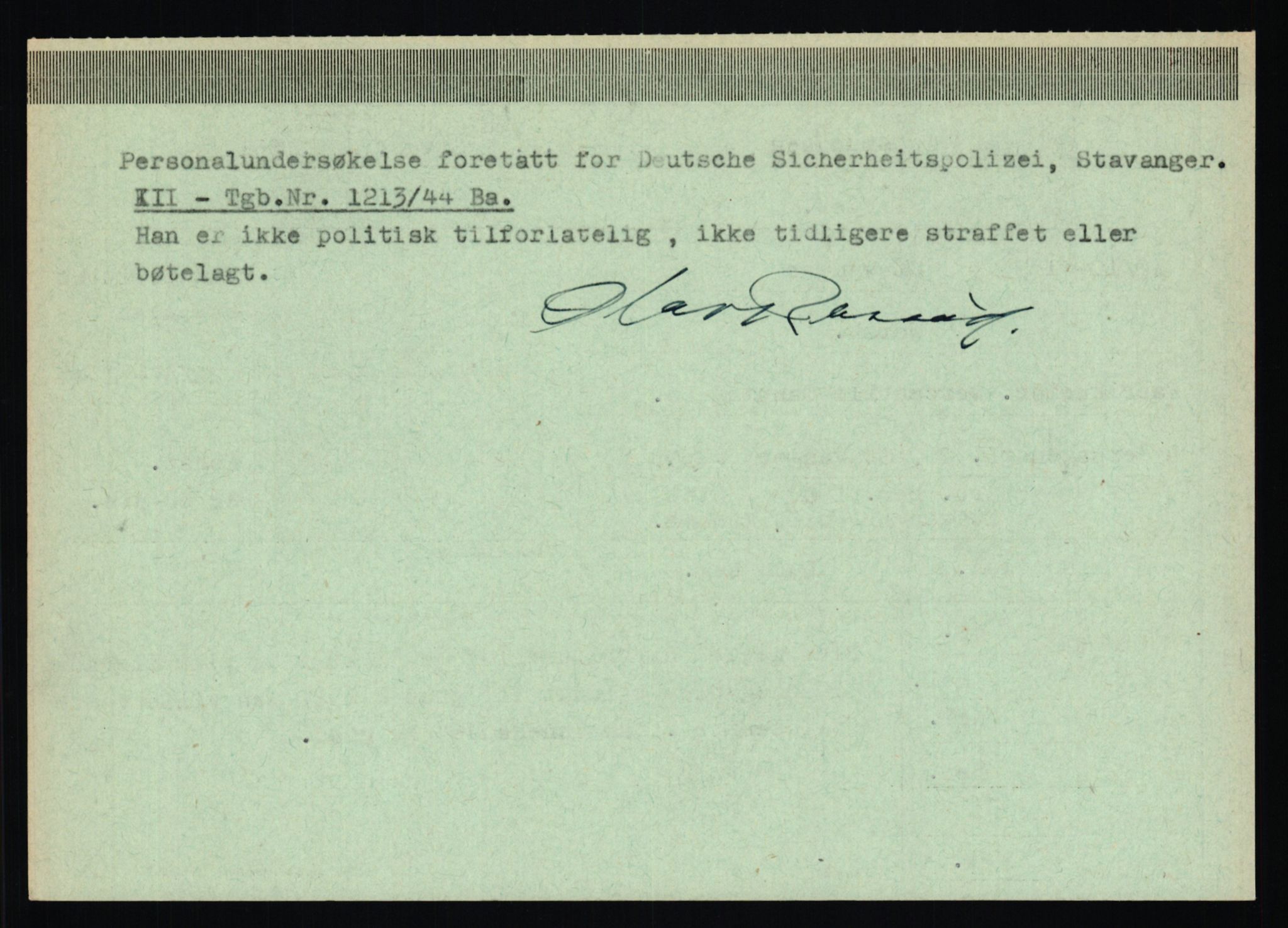 Statspolitiet - Hovedkontoret / Osloavdelingen, AV/RA-S-1329/C/Ca/L0012: Oanæs - Quistgaard	, 1943-1945, p. 2647