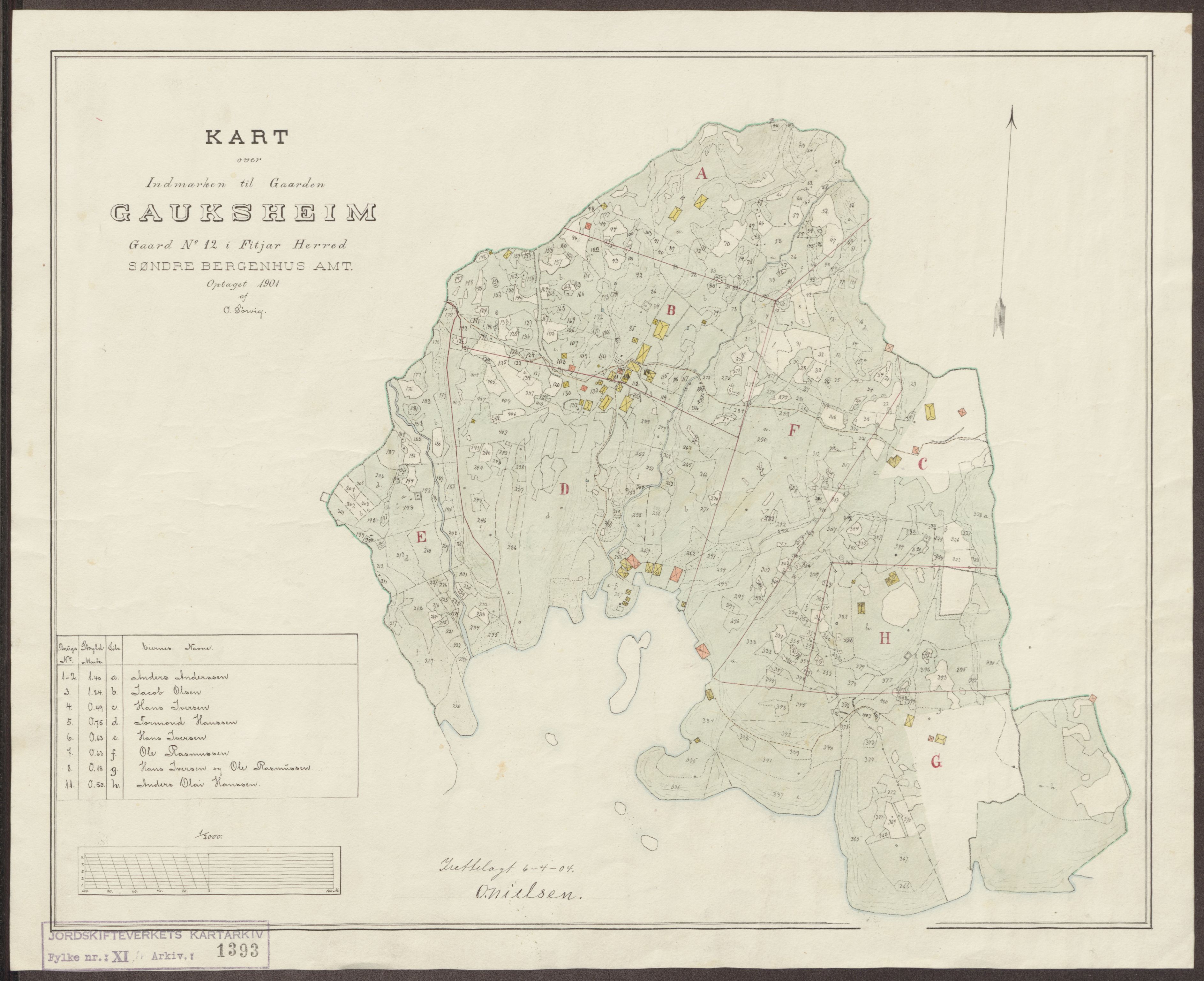 Jordskifteverkets kartarkiv, RA/S-3929/T, 1859-1988, p. 1549