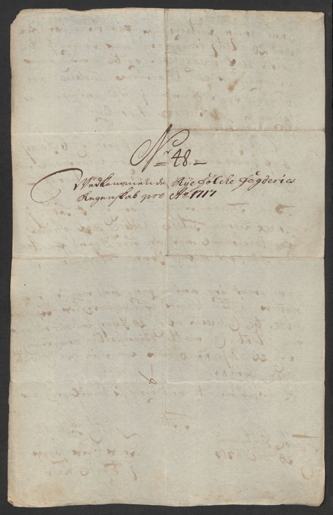 Rentekammeret inntil 1814, Reviderte regnskaper, Fogderegnskap, AV/RA-EA-4092/R47/L2870: Fogderegnskap Ryfylke, 1717, p. 271