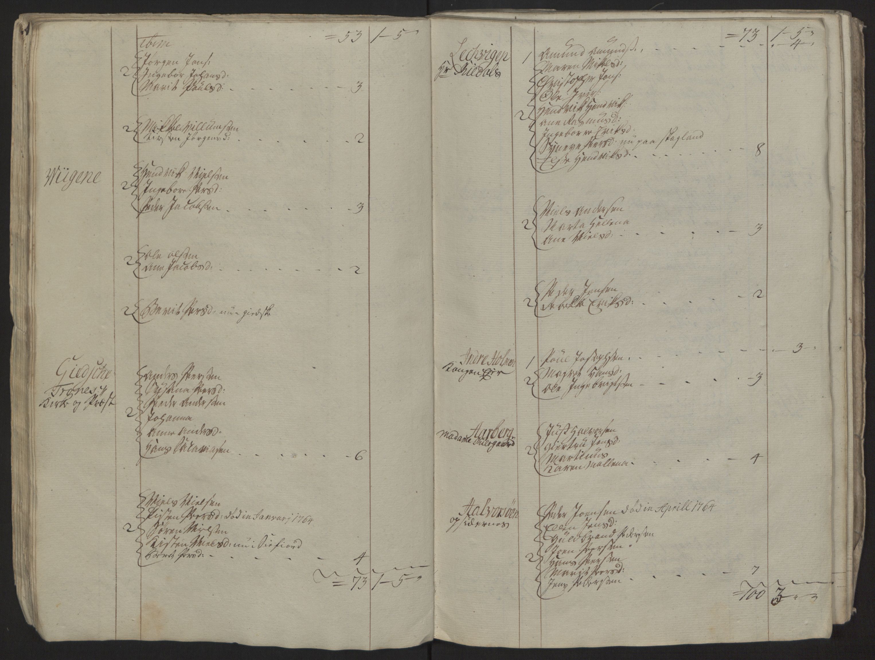 Rentekammeret inntil 1814, Reviderte regnskaper, Fogderegnskap, RA/EA-4092/R68/L4845: Ekstraskatten Senja og Troms, 1762-1765, p. 266