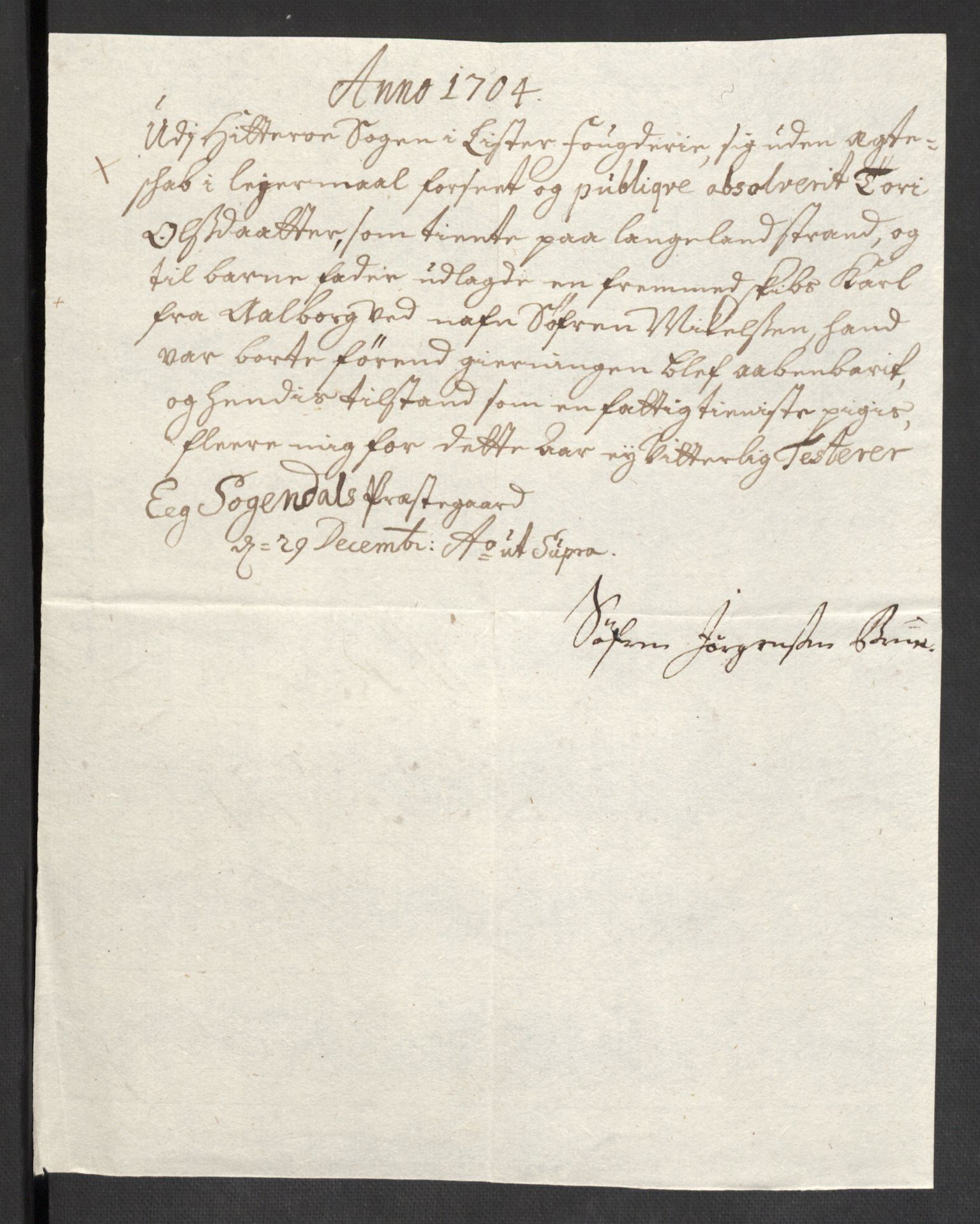 Rentekammeret inntil 1814, Reviderte regnskaper, Fogderegnskap, RA/EA-4092/R43/L2550: Fogderegnskap Lista og Mandal, 1703-1704, p. 254