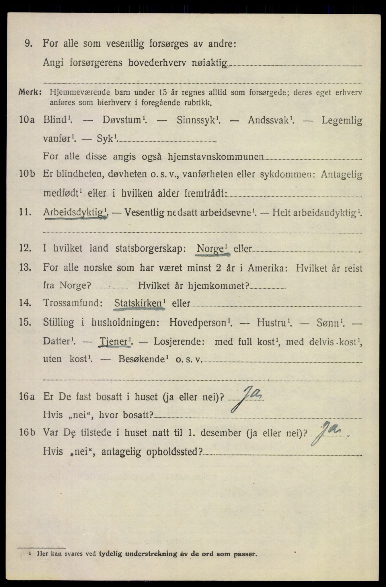 SAKO, 1920 census for Sem, 1920, p. 14380