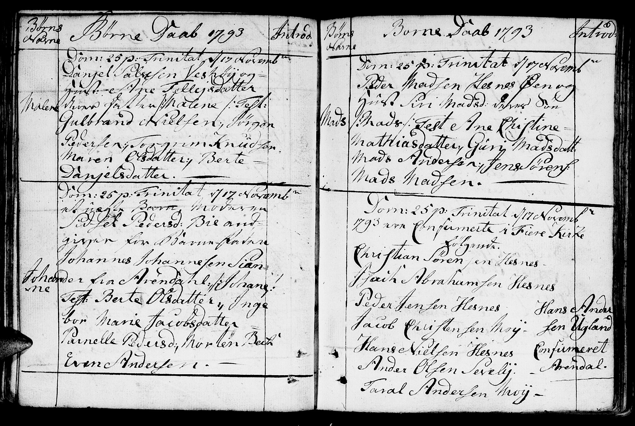 Fjære sokneprestkontor, AV/SAK-1111-0011/F/Fb/L0005: Parish register (copy) no. B 5, 1785-1803, p. 120