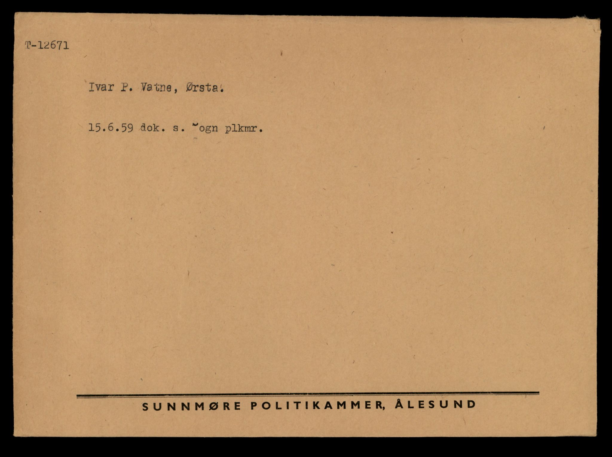 Møre og Romsdal vegkontor - Ålesund trafikkstasjon, AV/SAT-A-4099/F/Fe/L0035: Registreringskort for kjøretøy T 12653 - T 12829, 1927-1998, p. 353