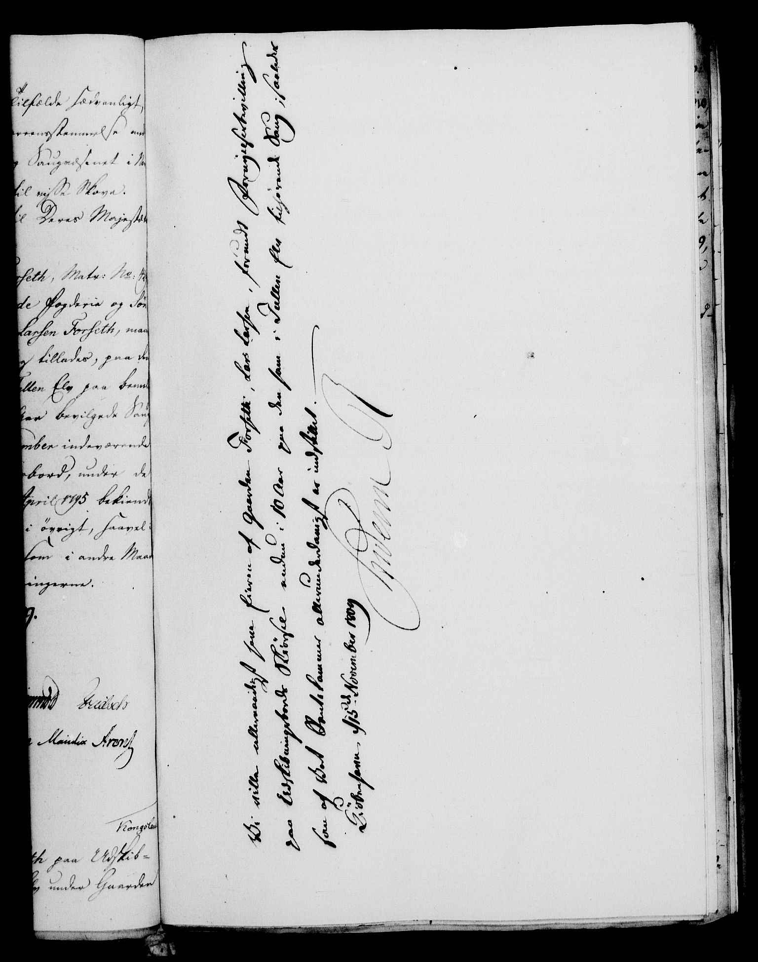 Rentekammeret, Kammerkanselliet, RA/EA-3111/G/Gf/Gfa/L0091: Norsk relasjons- og resolusjonsprotokoll (merket RK 52.91), 1809, p. 376