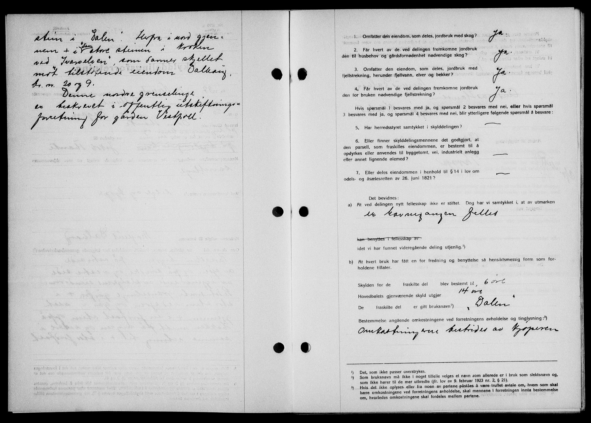 Lofoten sorenskriveri, SAT/A-0017/1/2/2C/L0003a: Mortgage book no. 3a, 1937-1938, Diary no: : 2359/1937