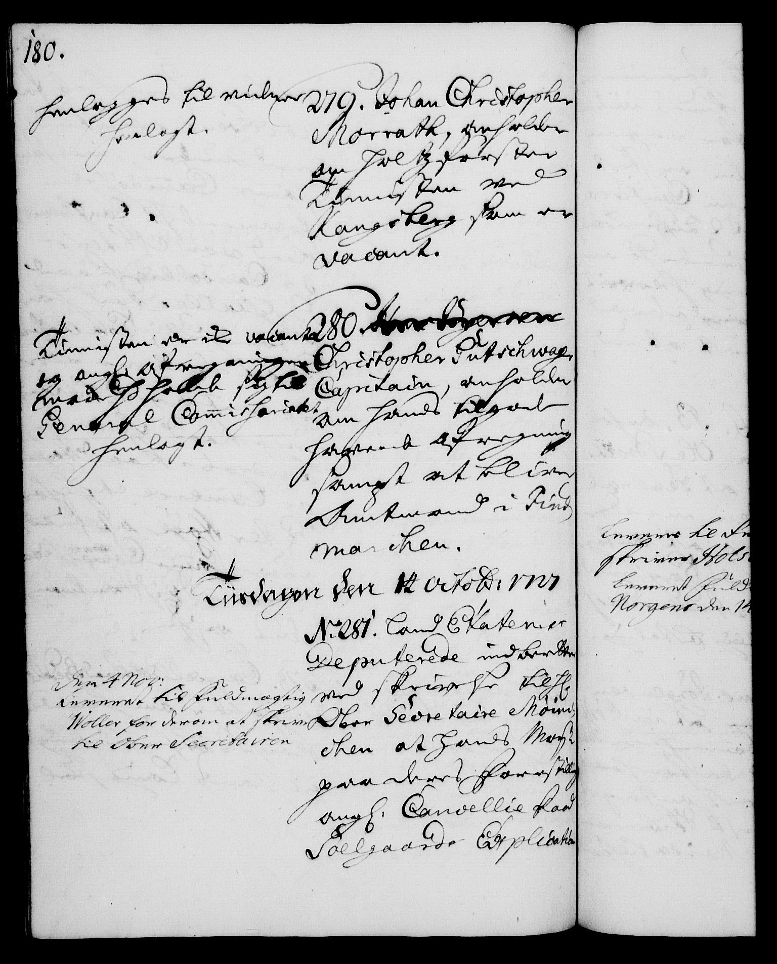 Rentekammeret, Kammerkanselliet, RA/EA-3111/G/Gh/Gha/L0009: Norsk ekstraktmemorialprotokoll (merket RK 53.54), 1726-1728, p. 180