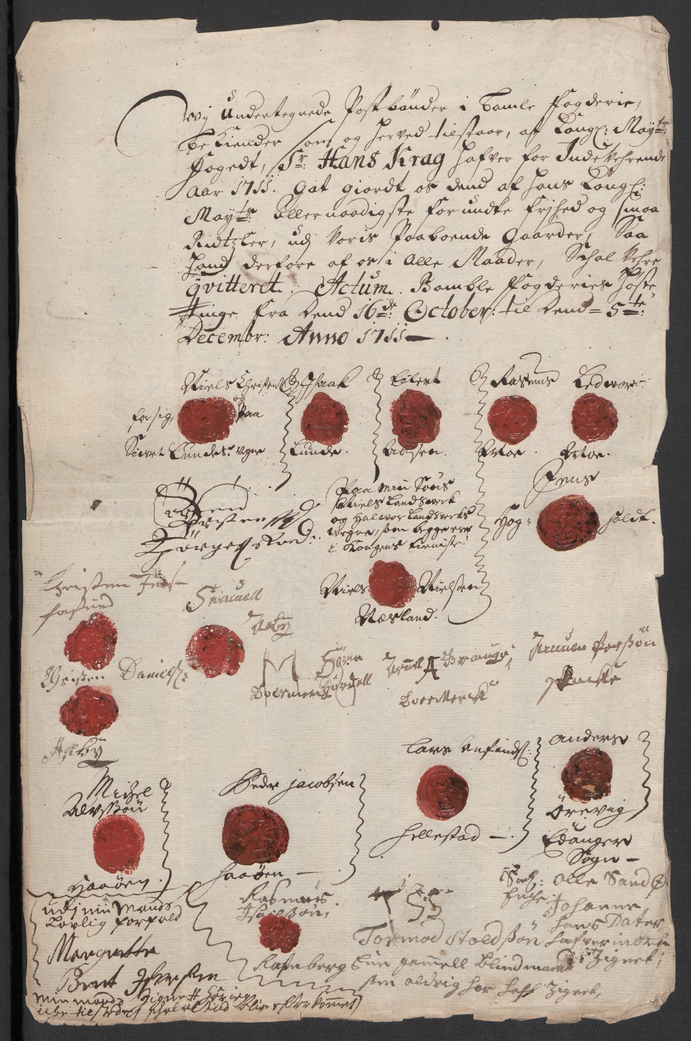 Rentekammeret inntil 1814, Reviderte regnskaper, Fogderegnskap, AV/RA-EA-4092/R36/L2120: Fogderegnskap Øvre og Nedre Telemark og Bamble, 1711, p. 347