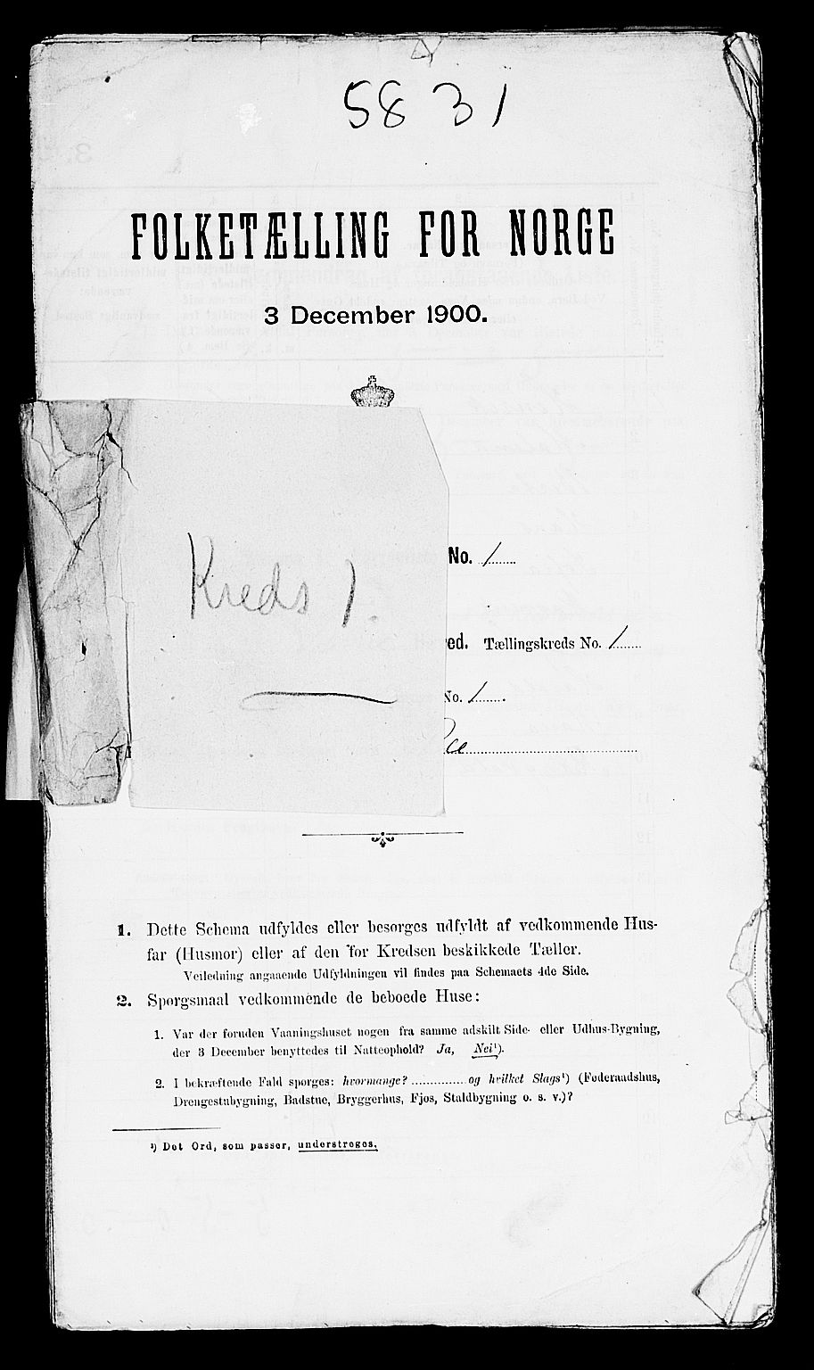 SAST, 1900 census for Time, 1900, p. 36